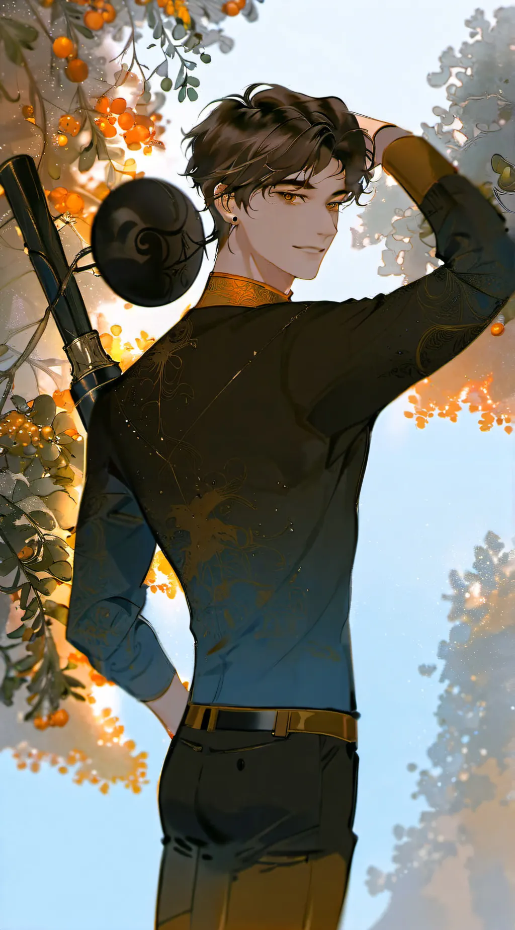 ai character: MHA x my oc background