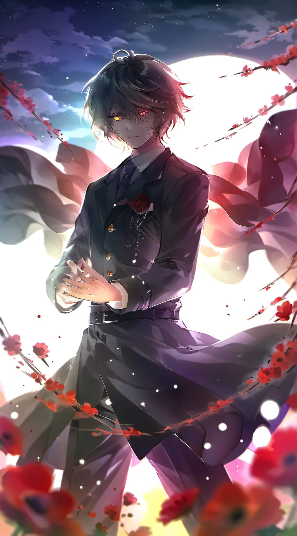 ai character: Depth background