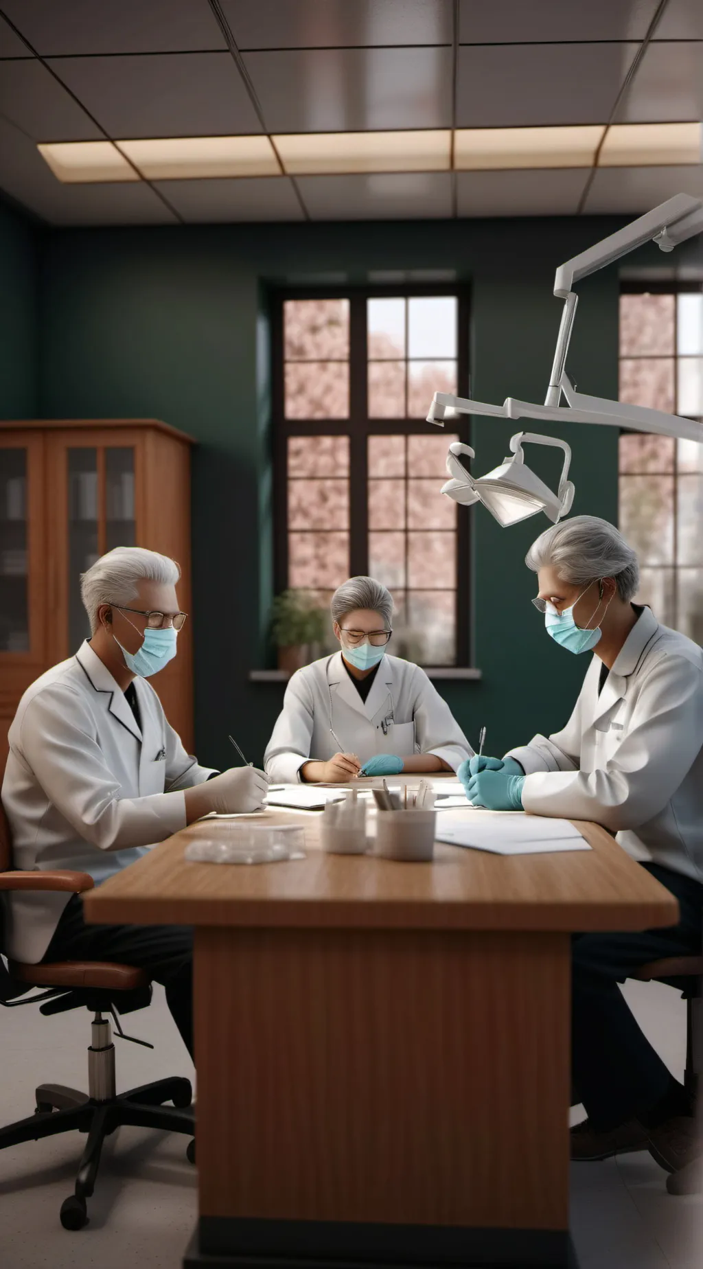 ai character: School Life 2 background