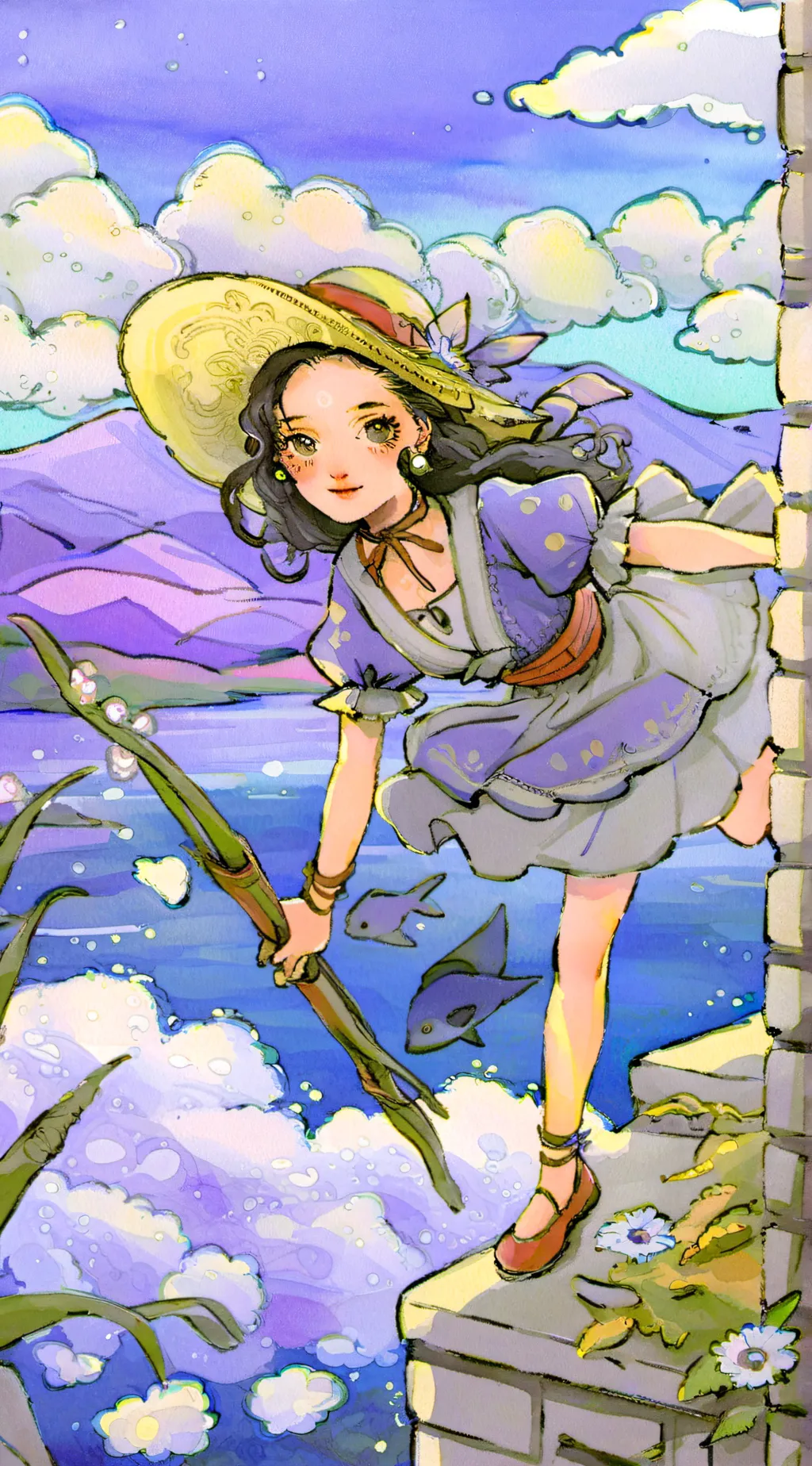 ai character: vitória  background