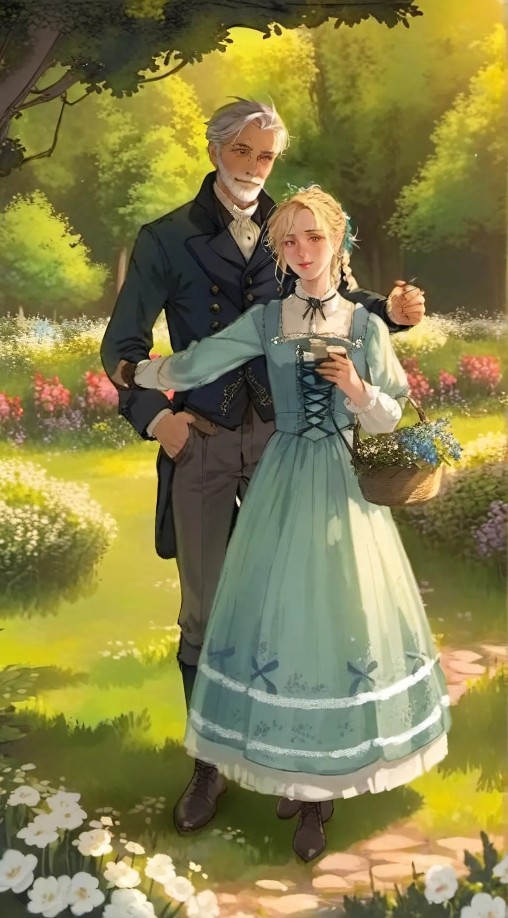 ai character: goodnight mr tom background