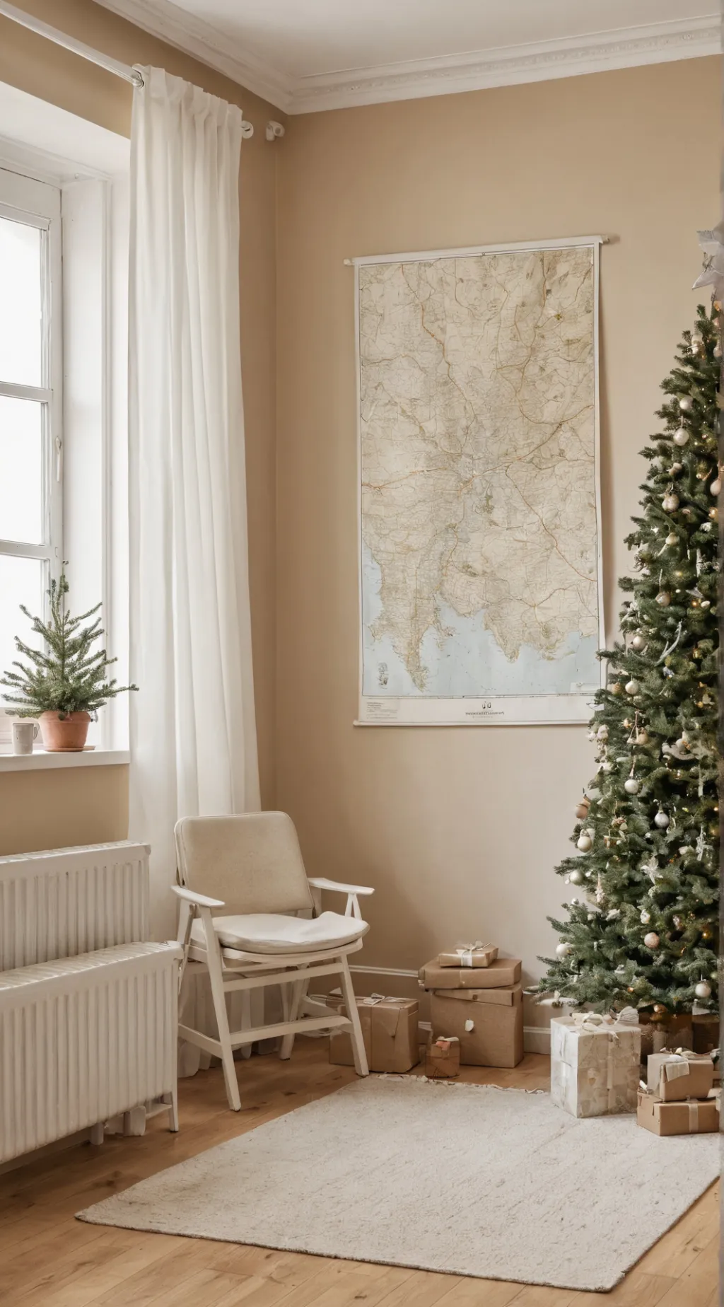 ai character: cod (Christmas) background