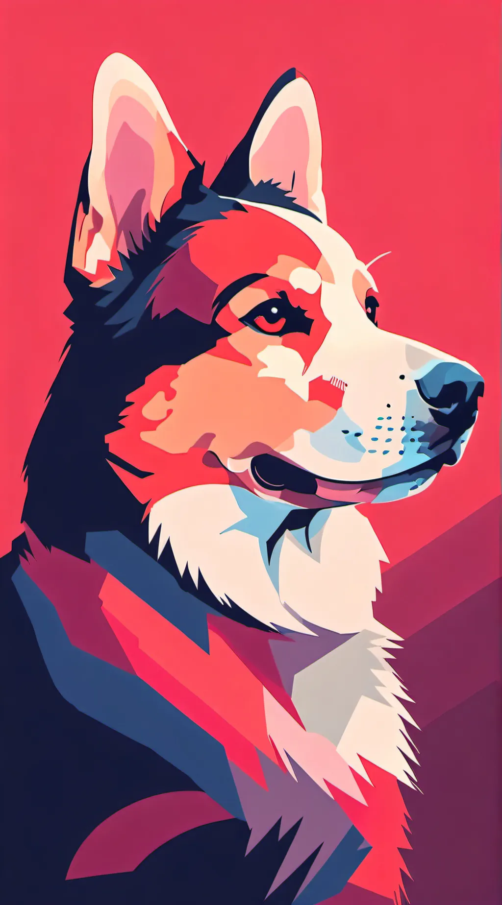 ai character: doggo background