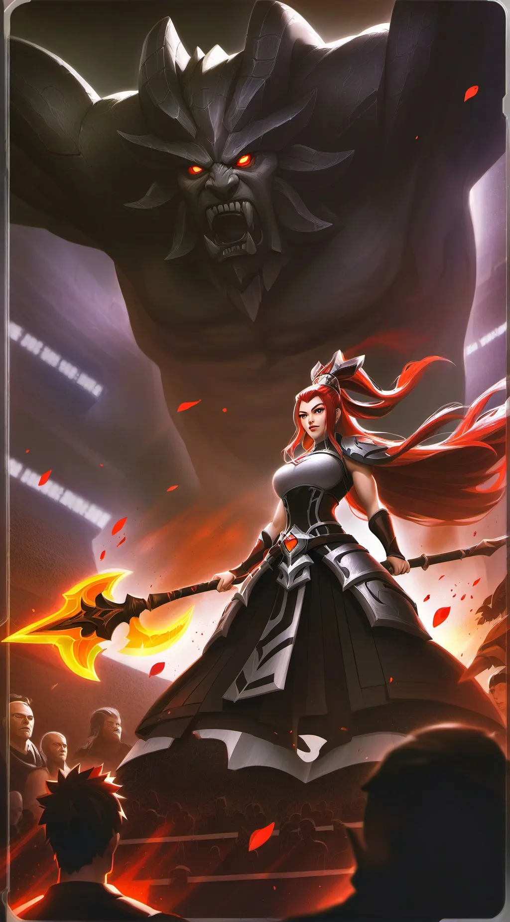 ai character: família estranha  background