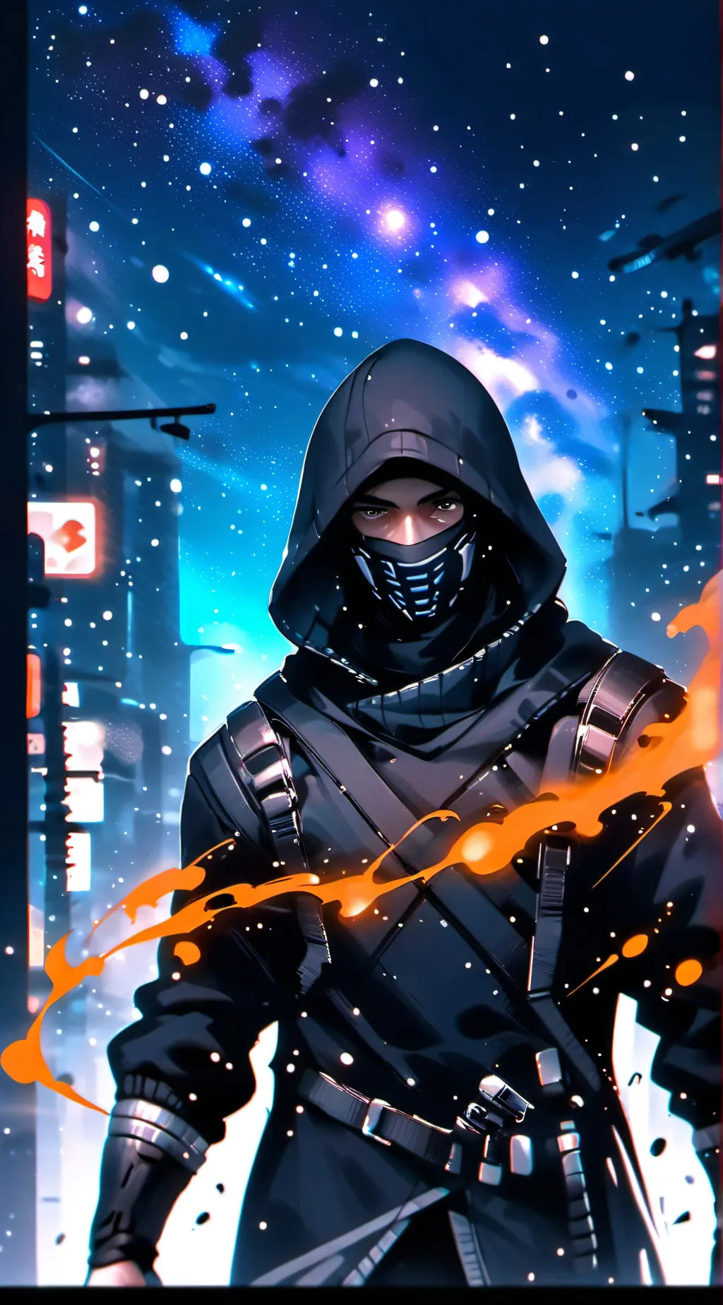 ai character: Robber background