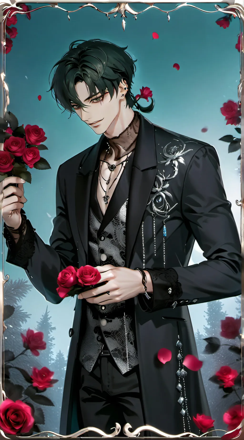 ai character: Darius  background