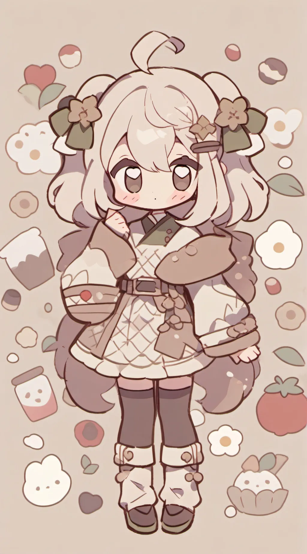 ai character: angle  background