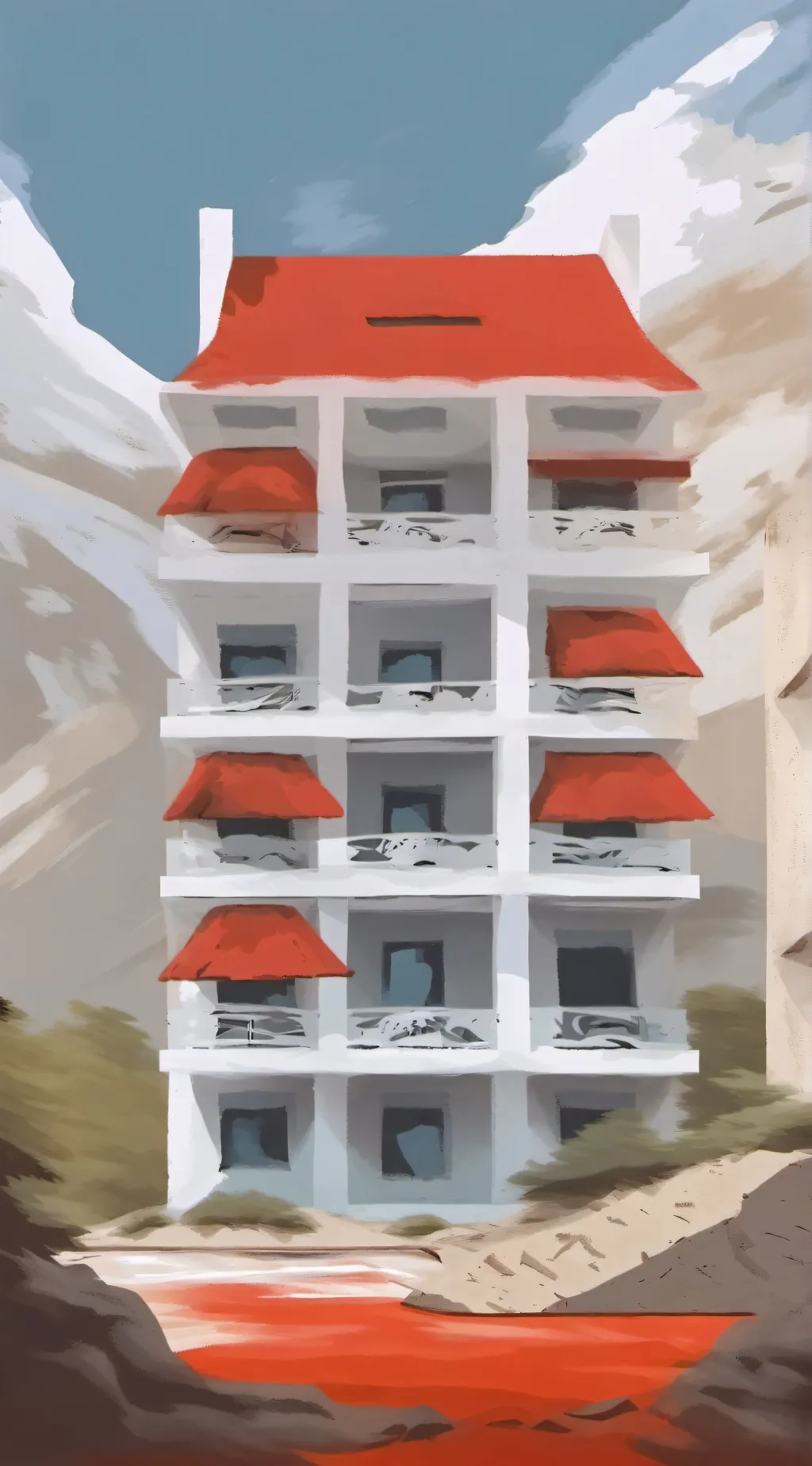 ai character: extermination day  background