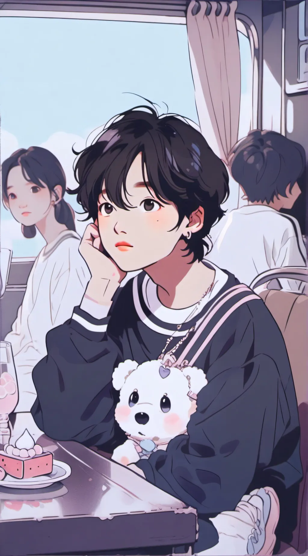 ai character: Felix  background