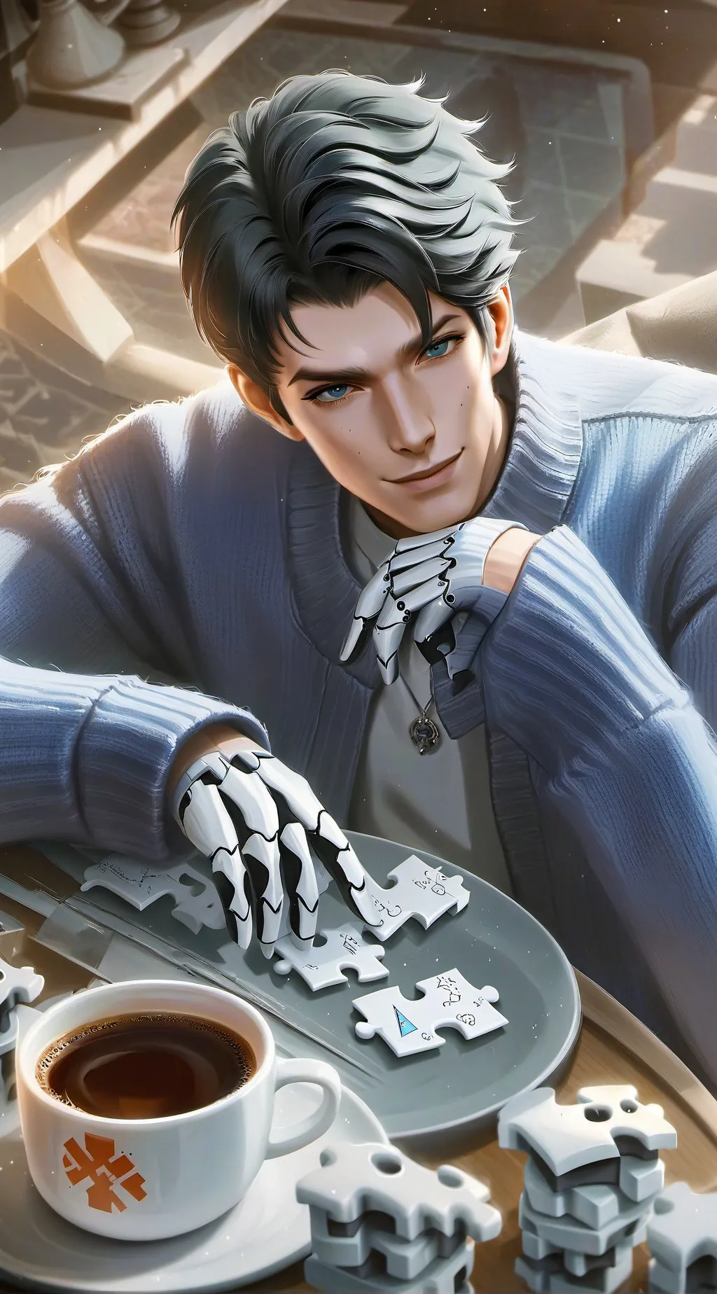 ai character: Alex background