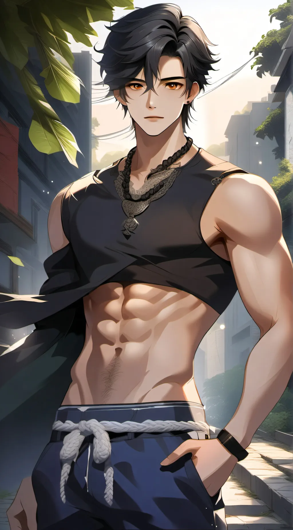 ai character: Mike background