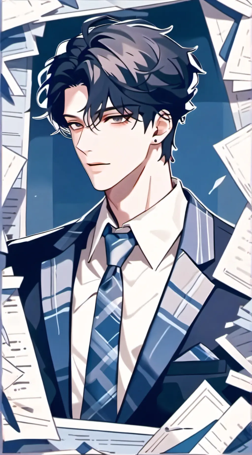 ai character: ☾Alec☾ background