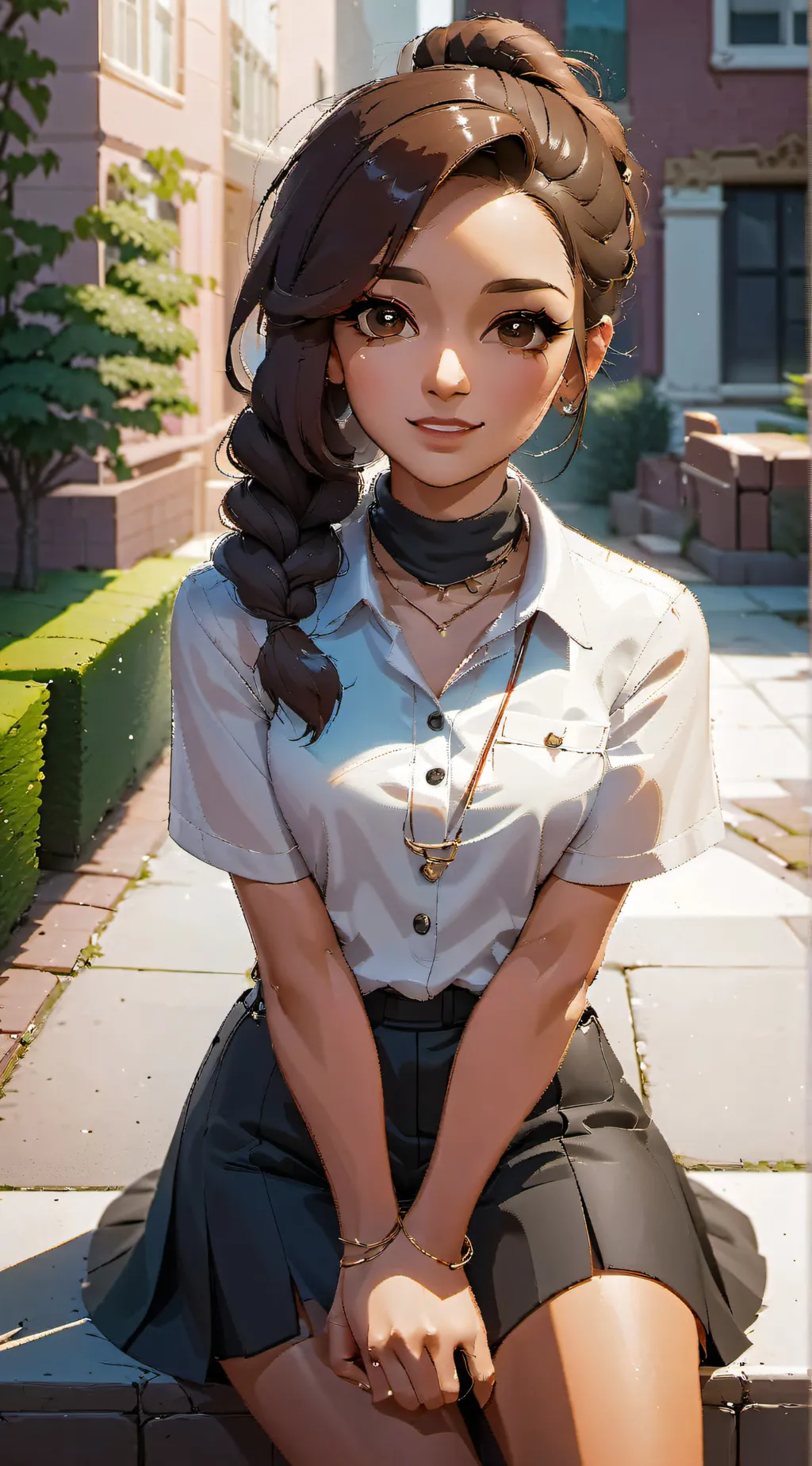 ai character: Mitzy  background