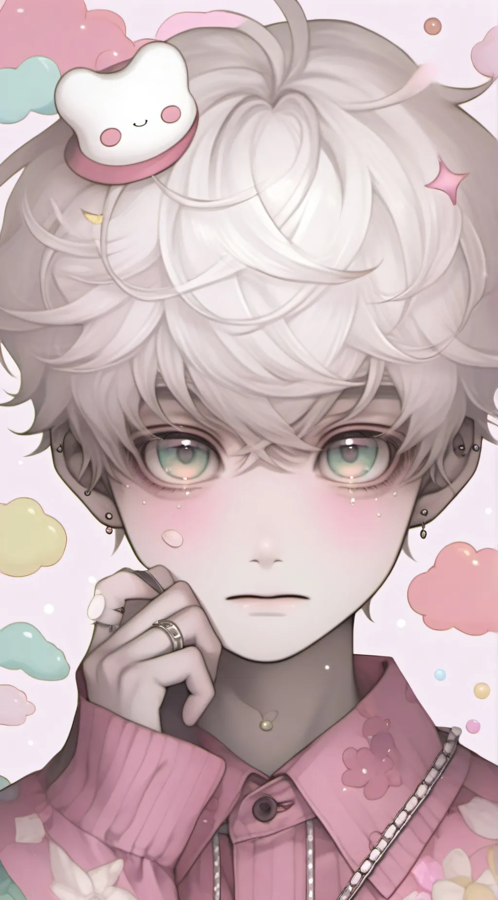 ai character: HAIRY ALIEN GYATT background