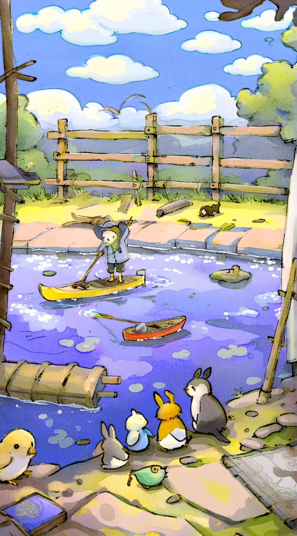 ai character: Critters x Dandys background