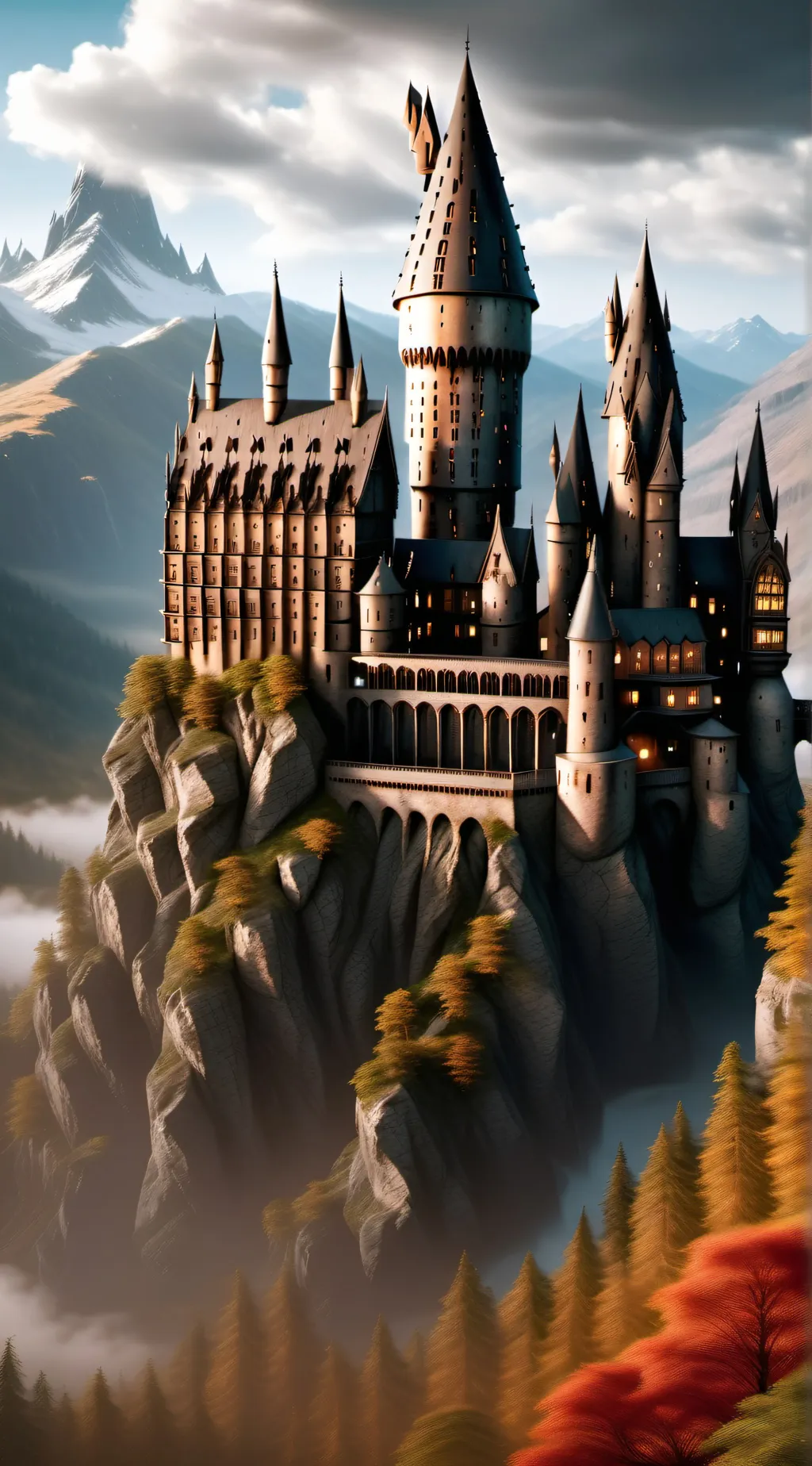 ai character: Hogwarts background