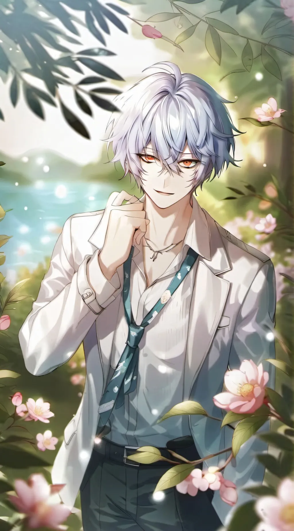 ai character: Lucas  background