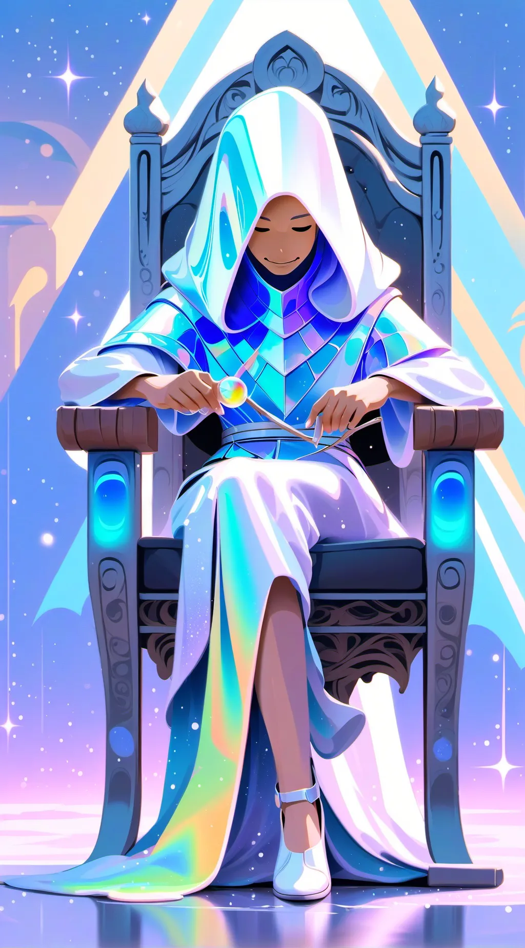 ai character: Chair infection  background