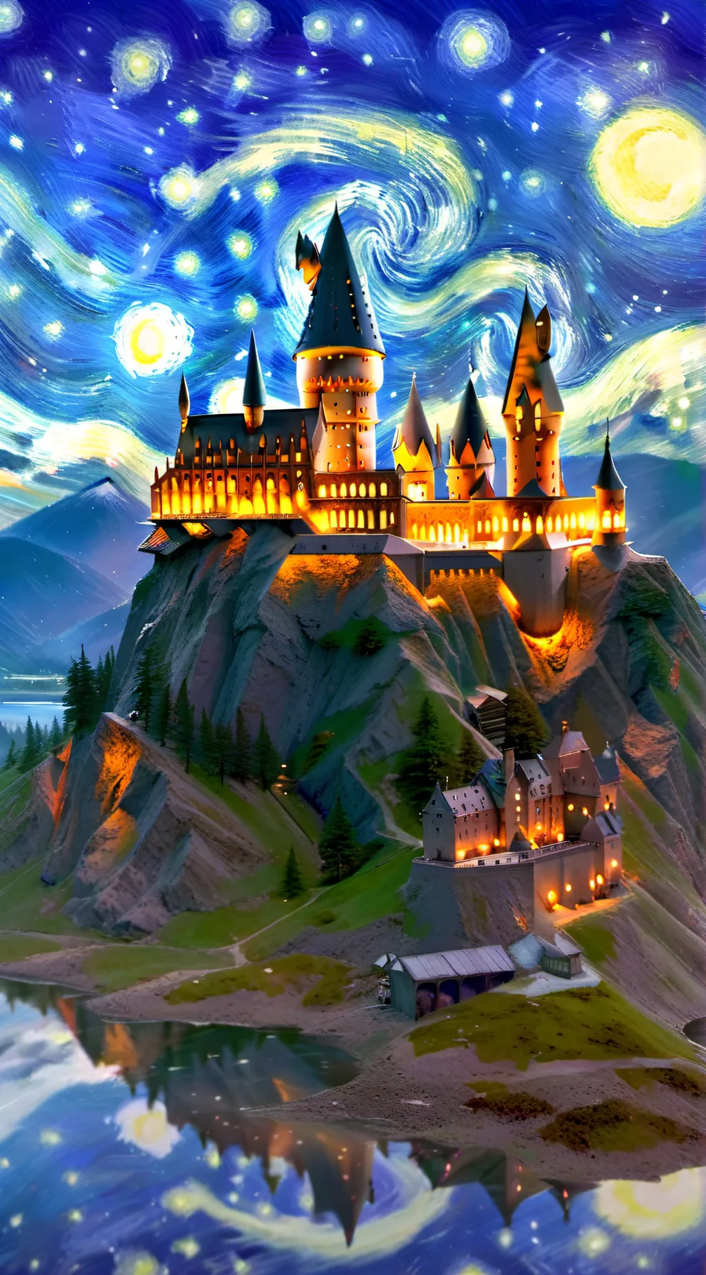 ai character: Slytherin boyzzz!! background