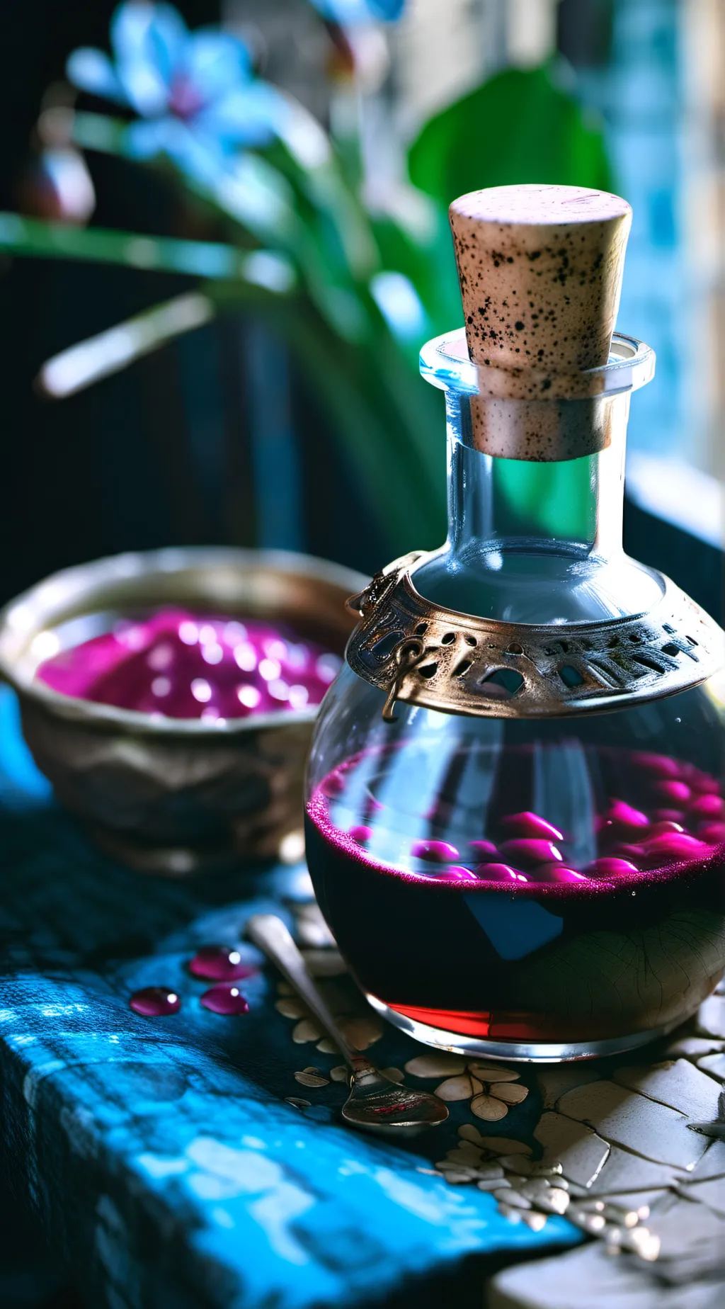 ai character: Potion background