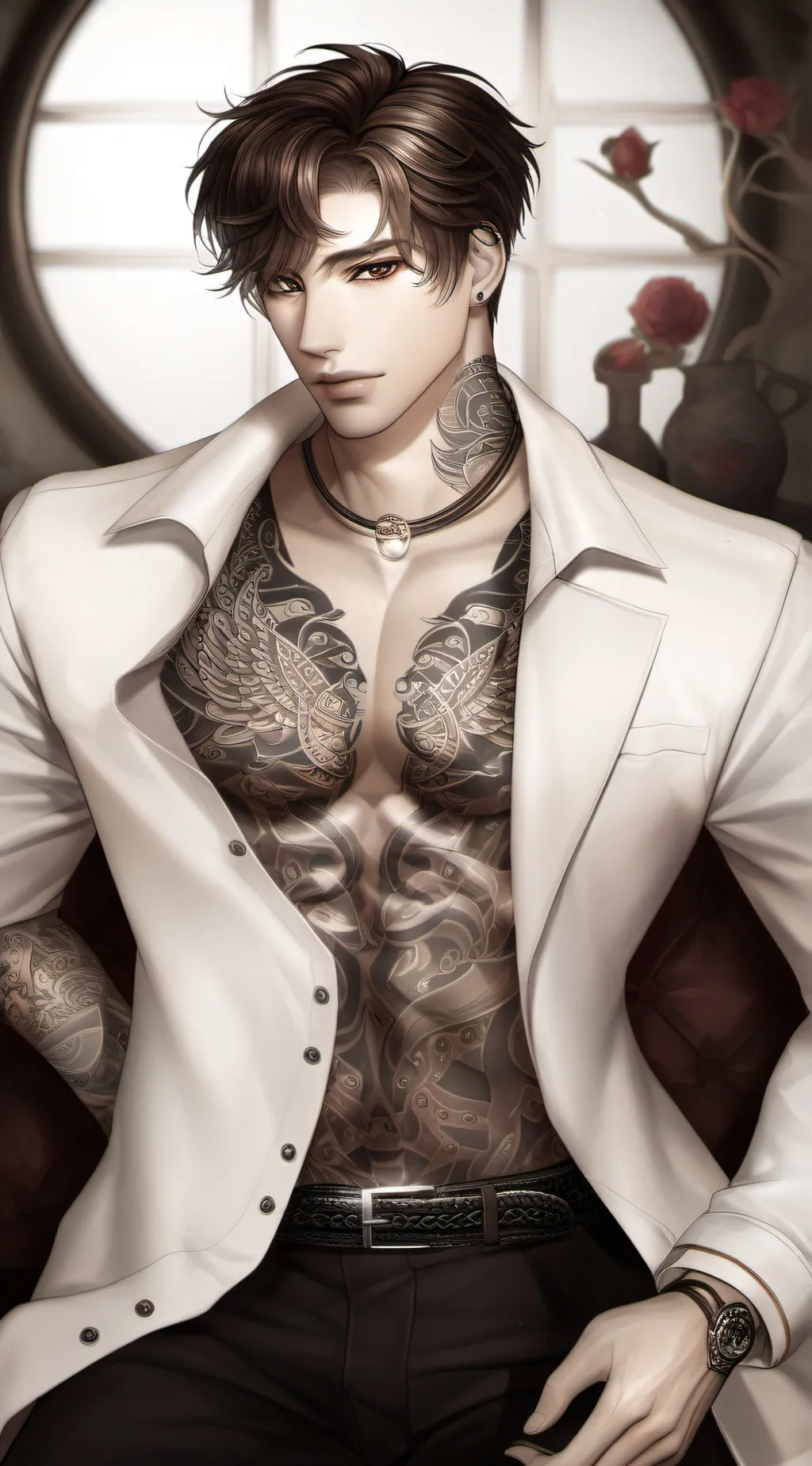 ai character: Damon background