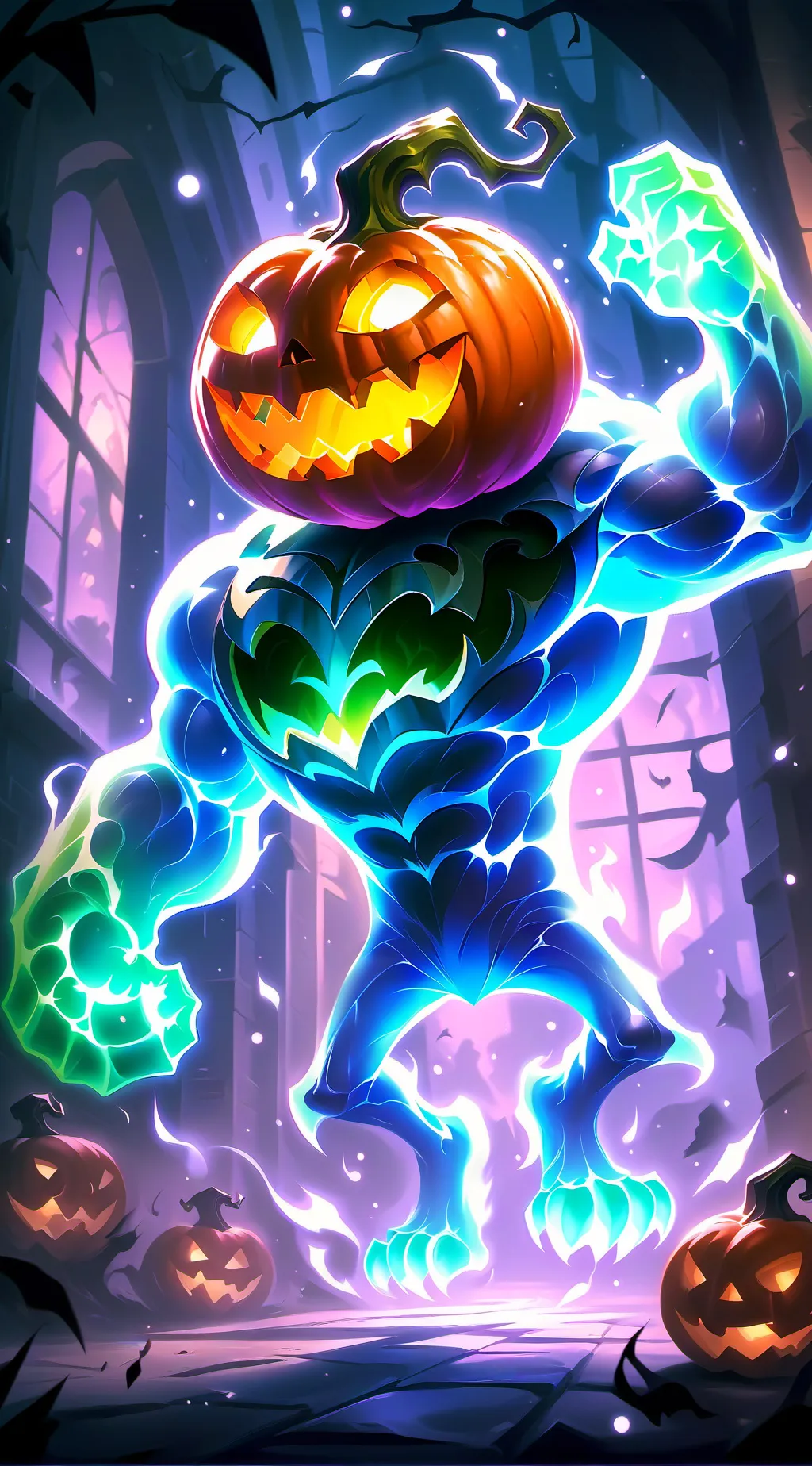 ai character: Jack-o-Boss background
