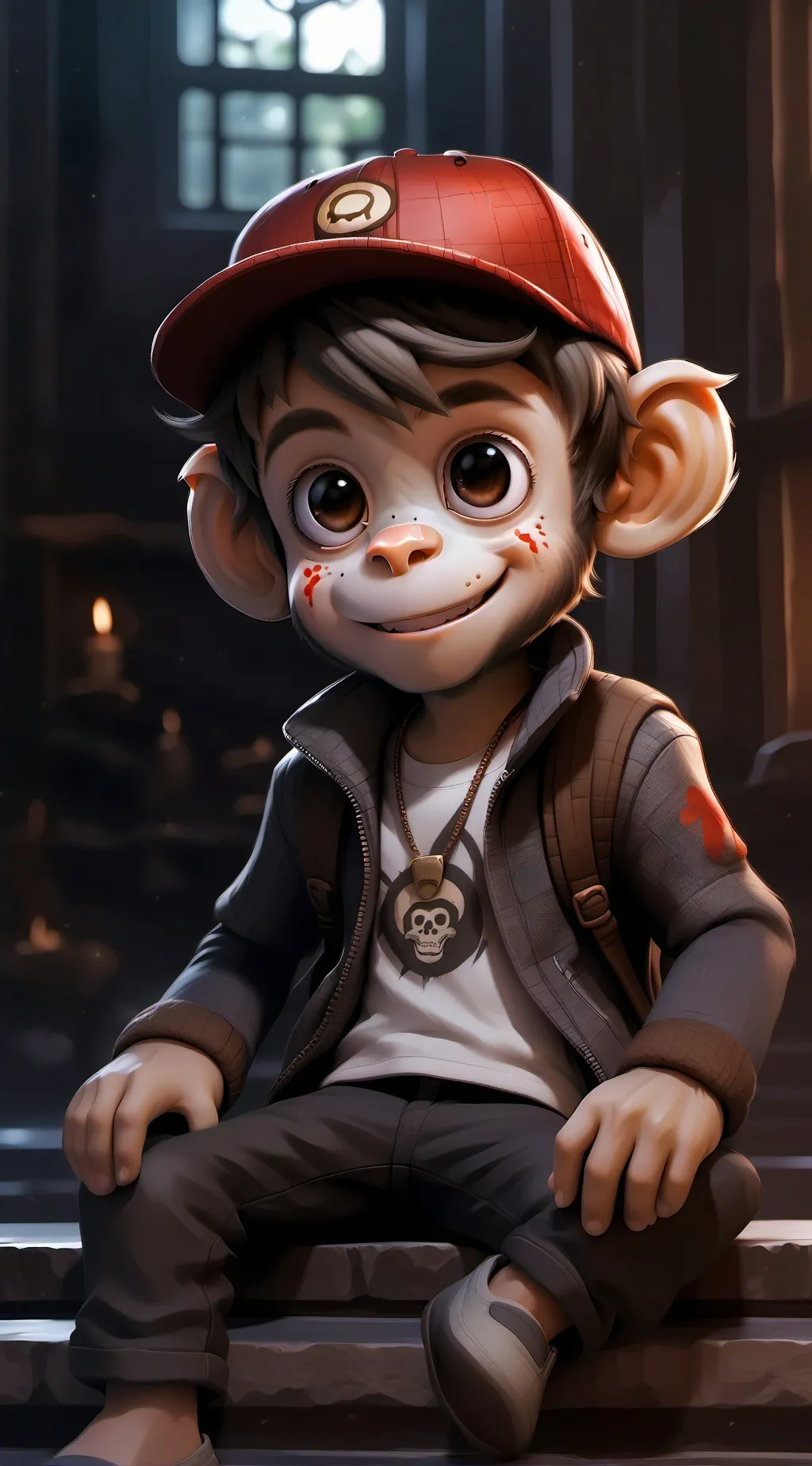 ai character: Troll 👁👄👁💅 background