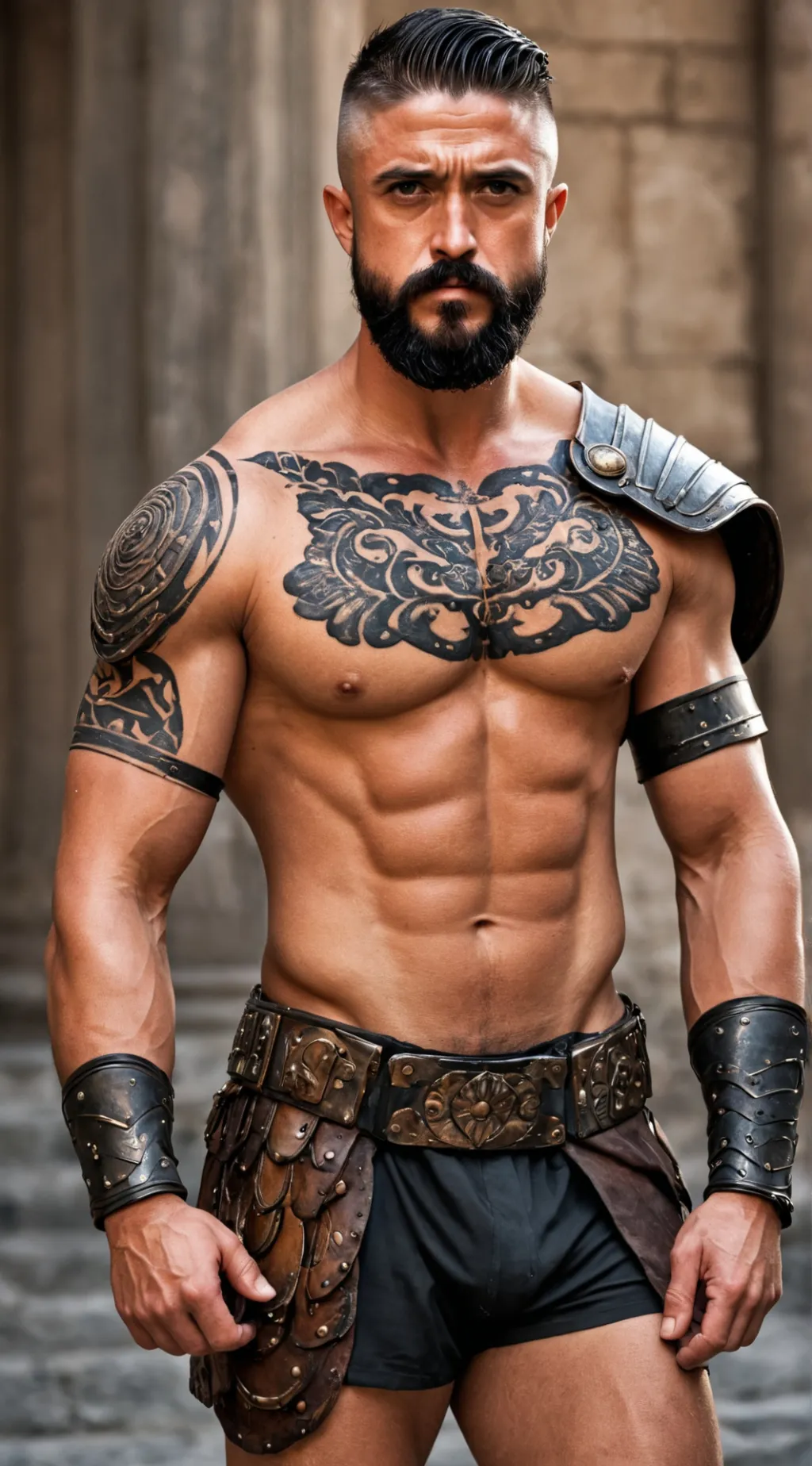 ai character: Spartacus background