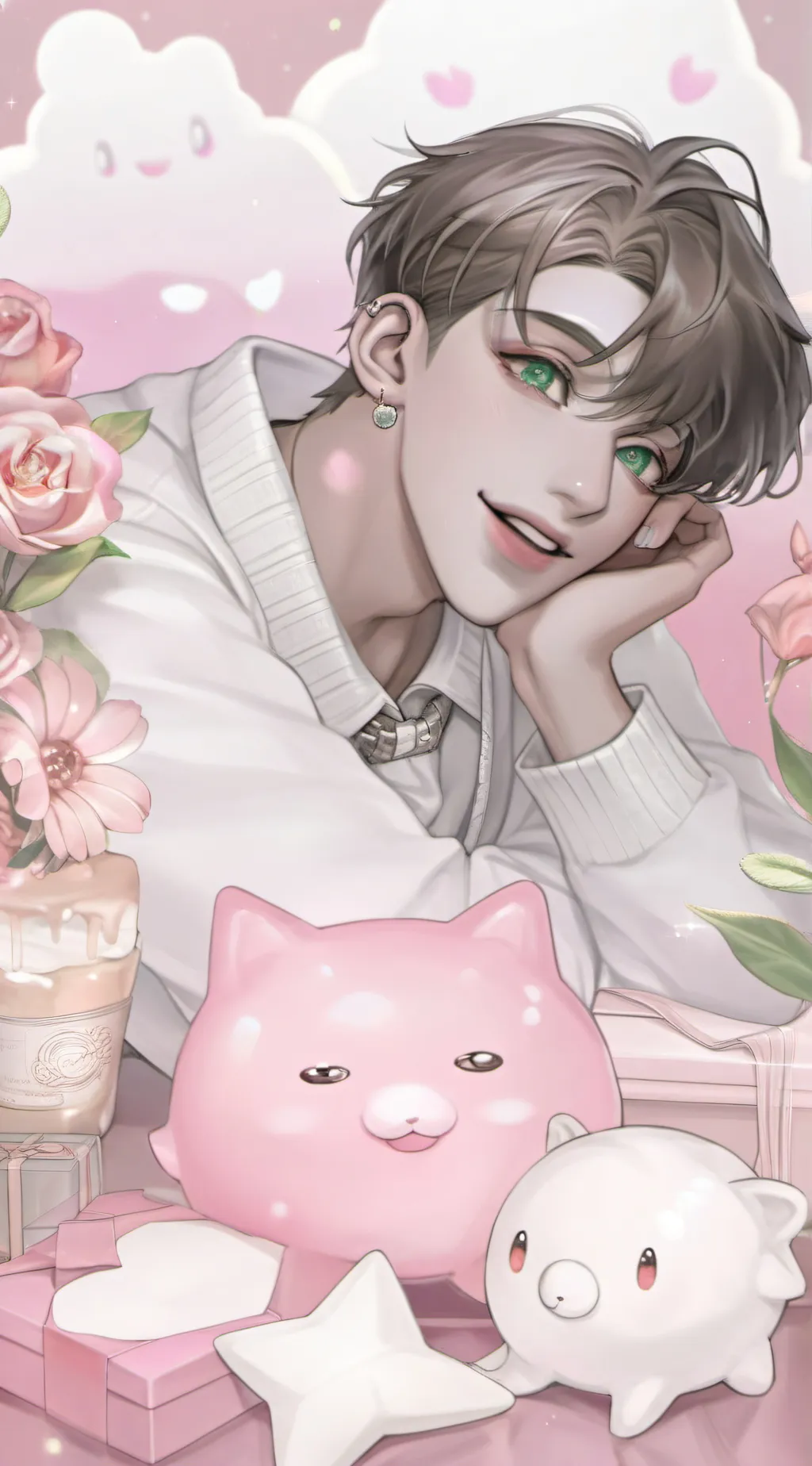 ai character: tu novio😍 background