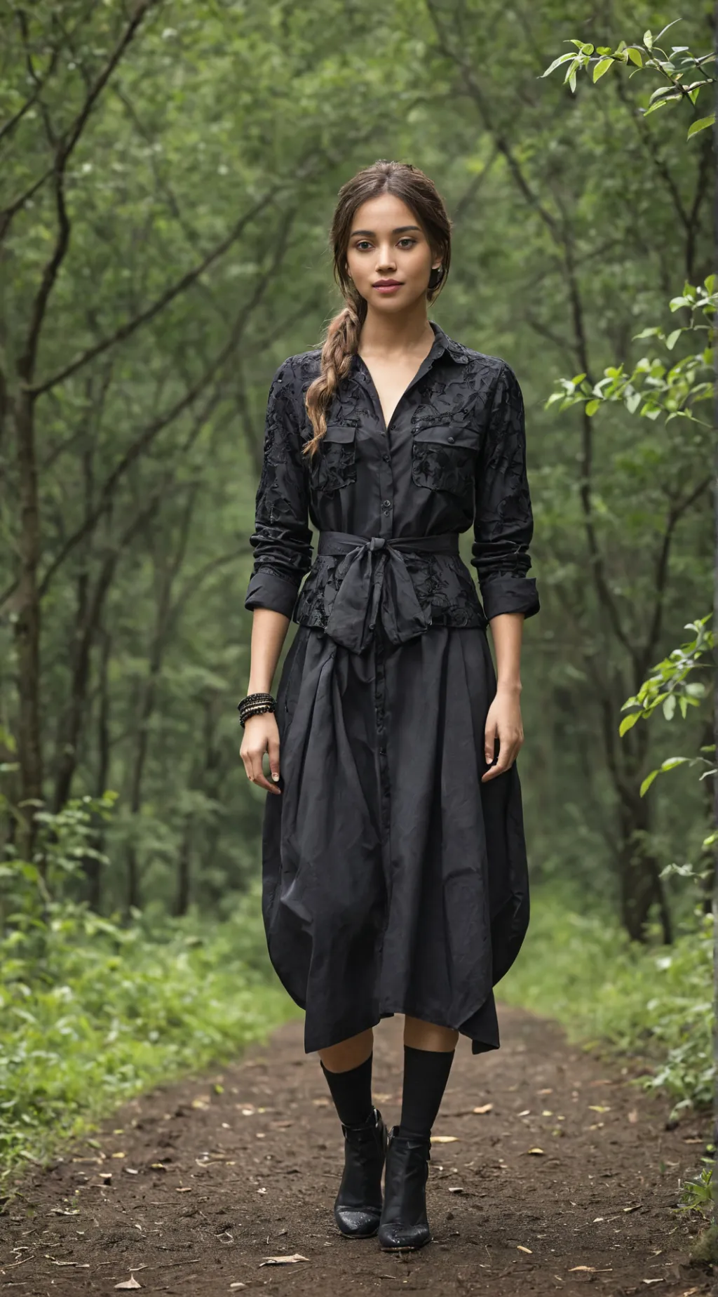 ai character: Hi background