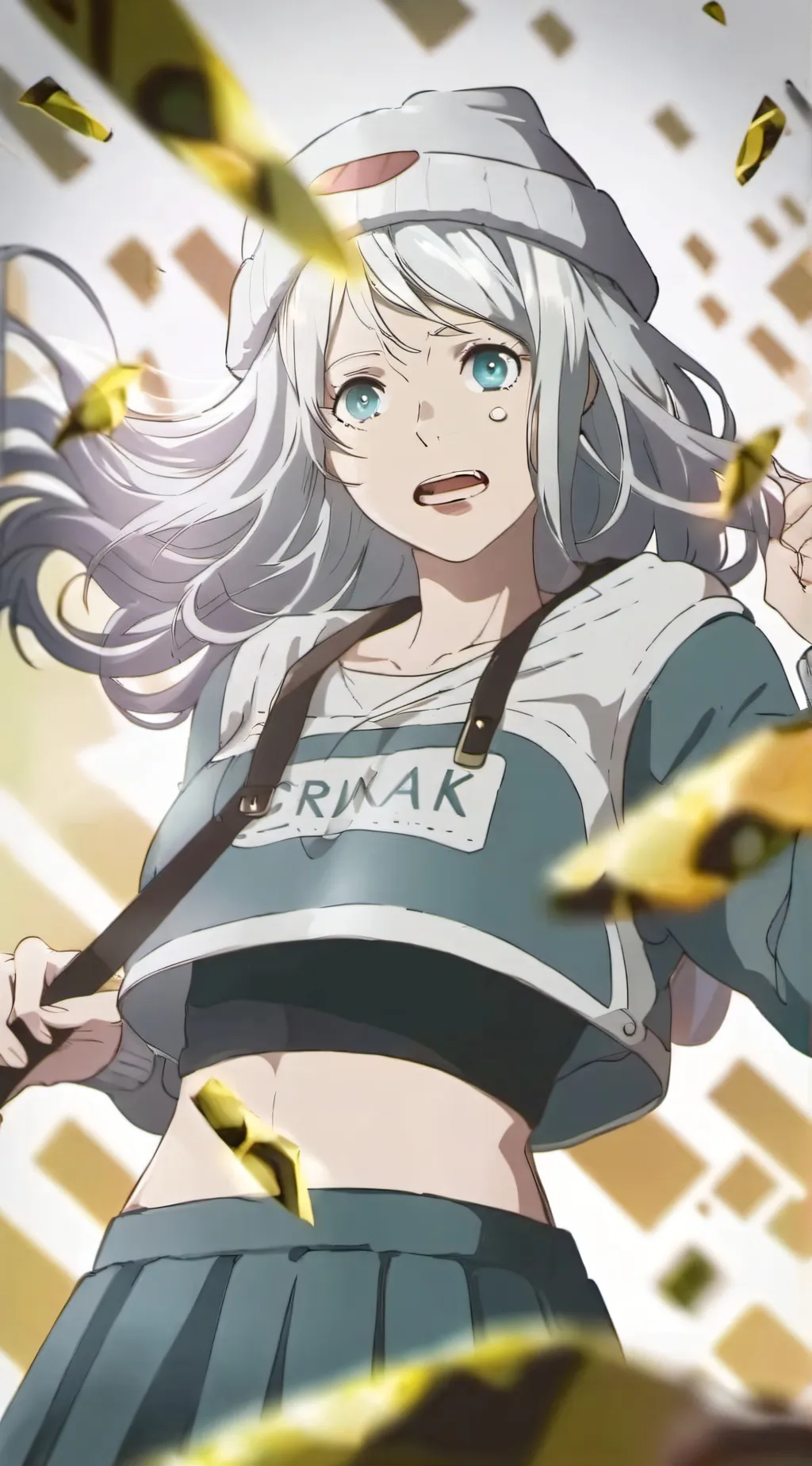 ai character: Mha hears crying.. background