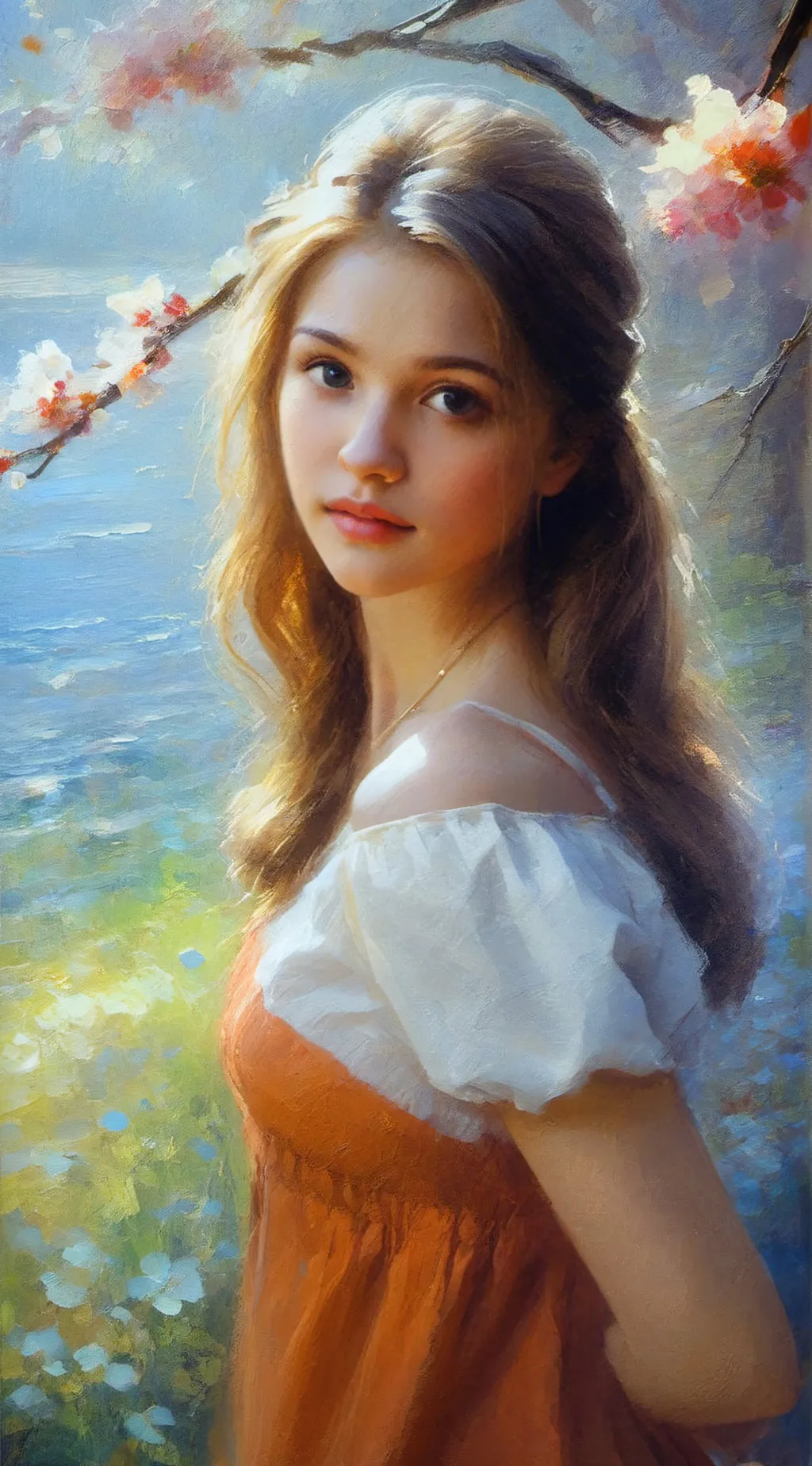 ai character: Julie  background