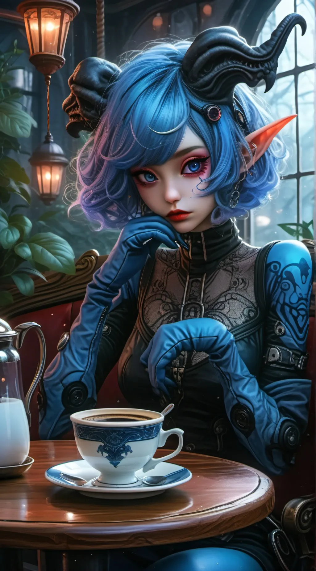 ai character: ♢Ari♢ background