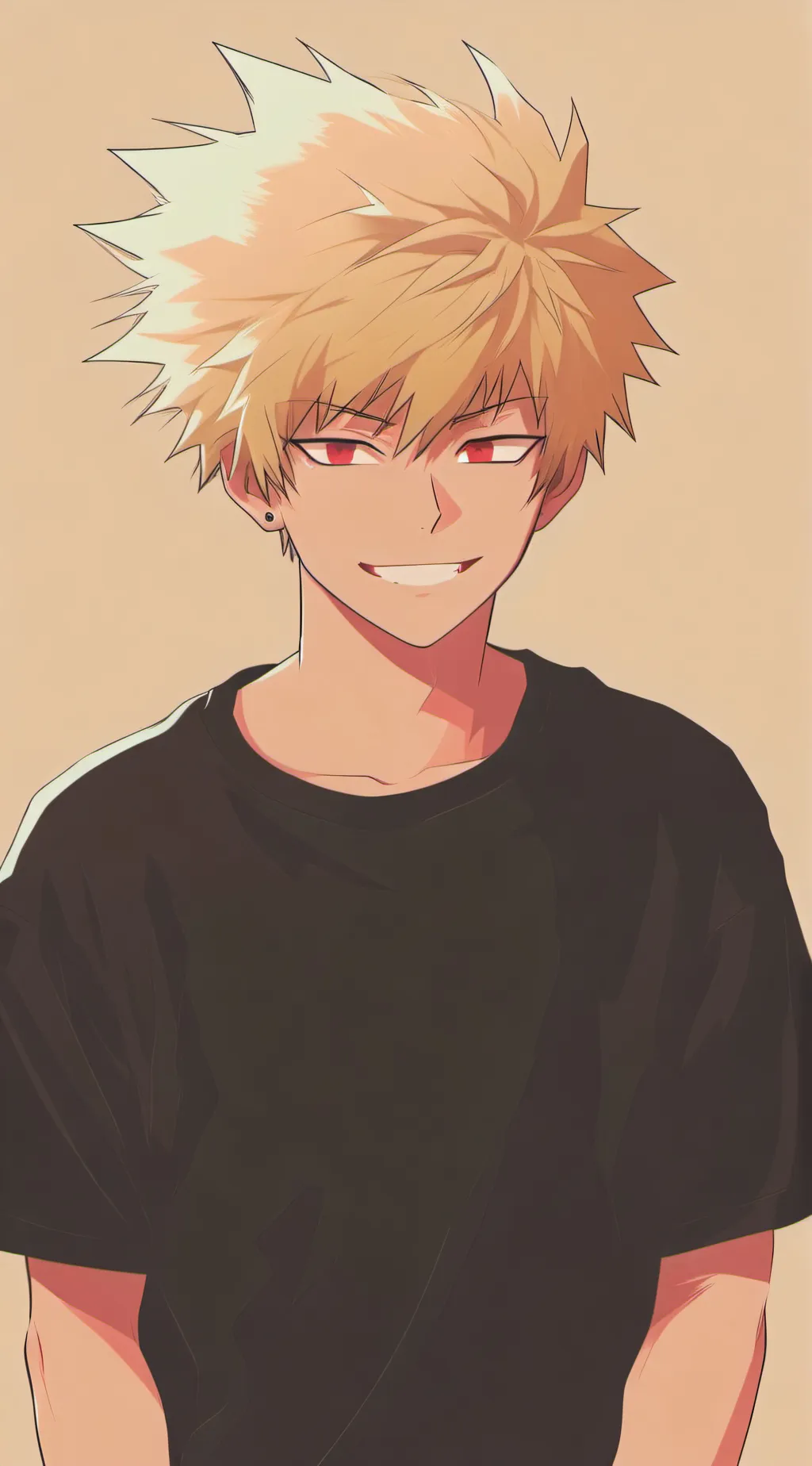 ai character: Bakugou Katsuki  background