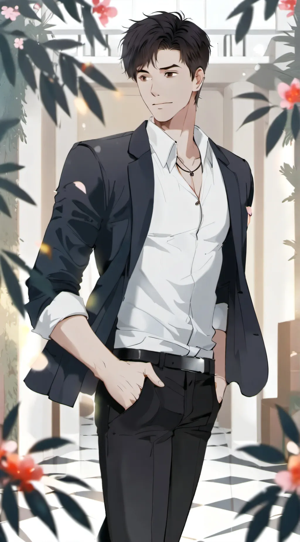 ai character: daniel background