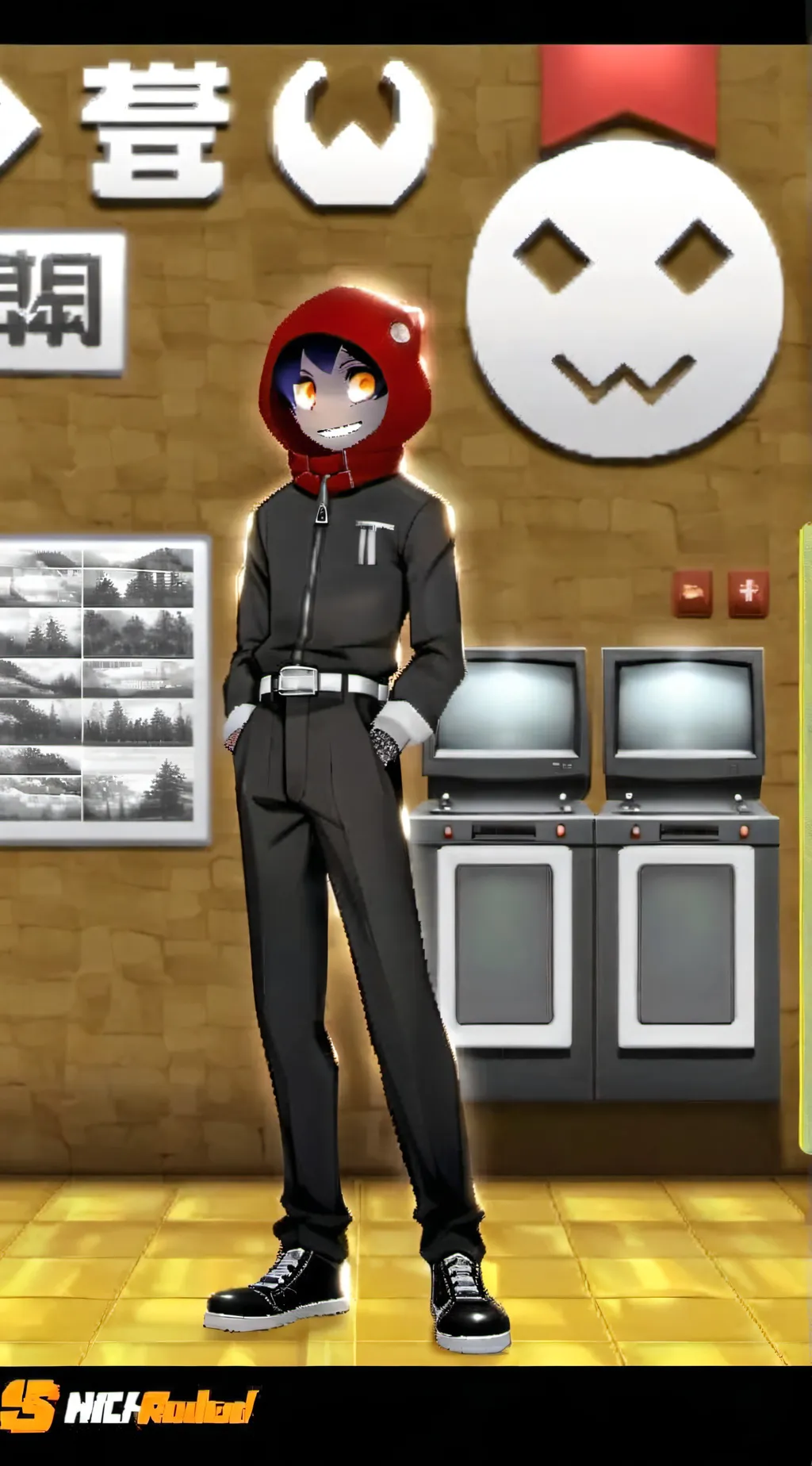 ai character: Xdemon (fake) background