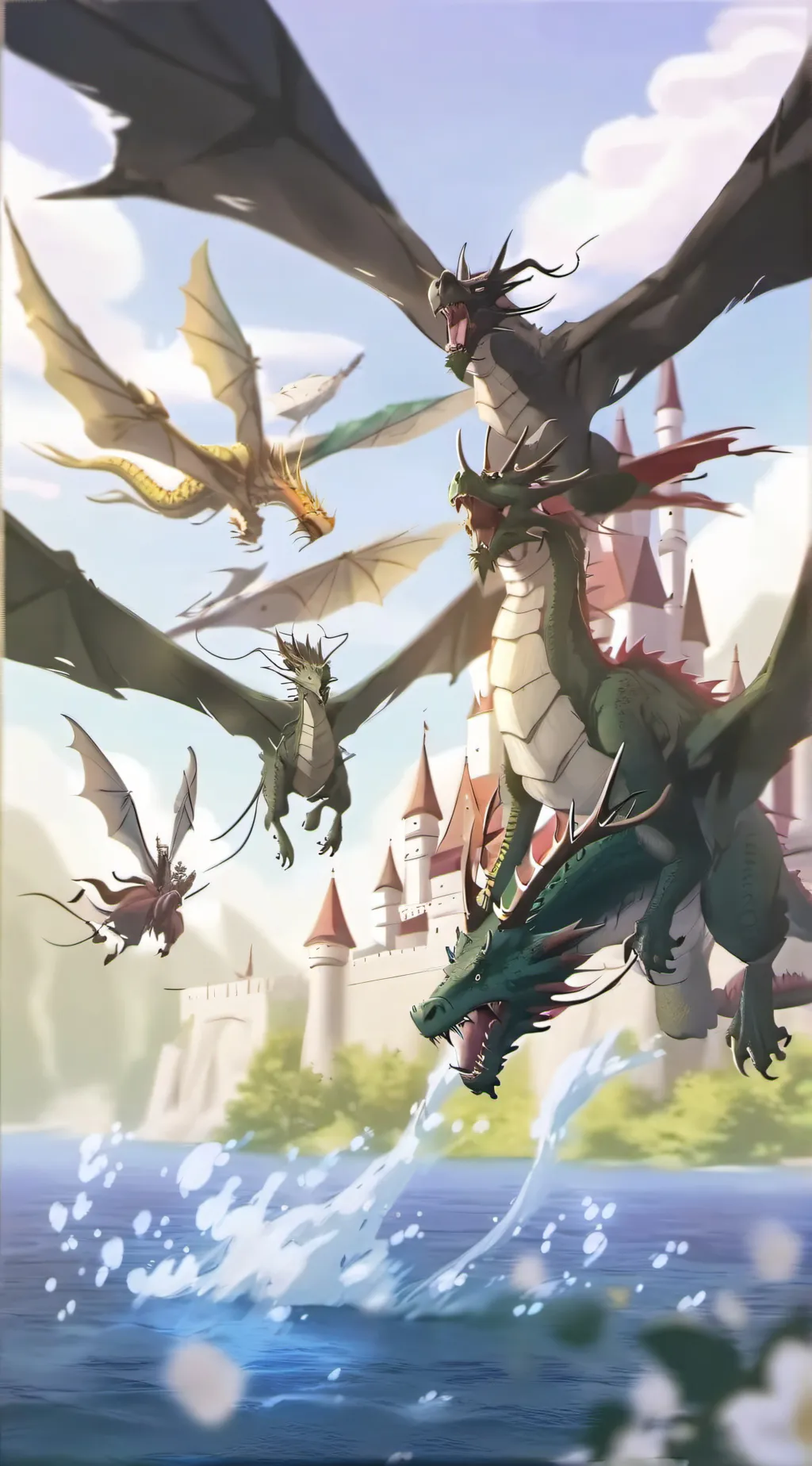 ai character: Dragon kingdoms background