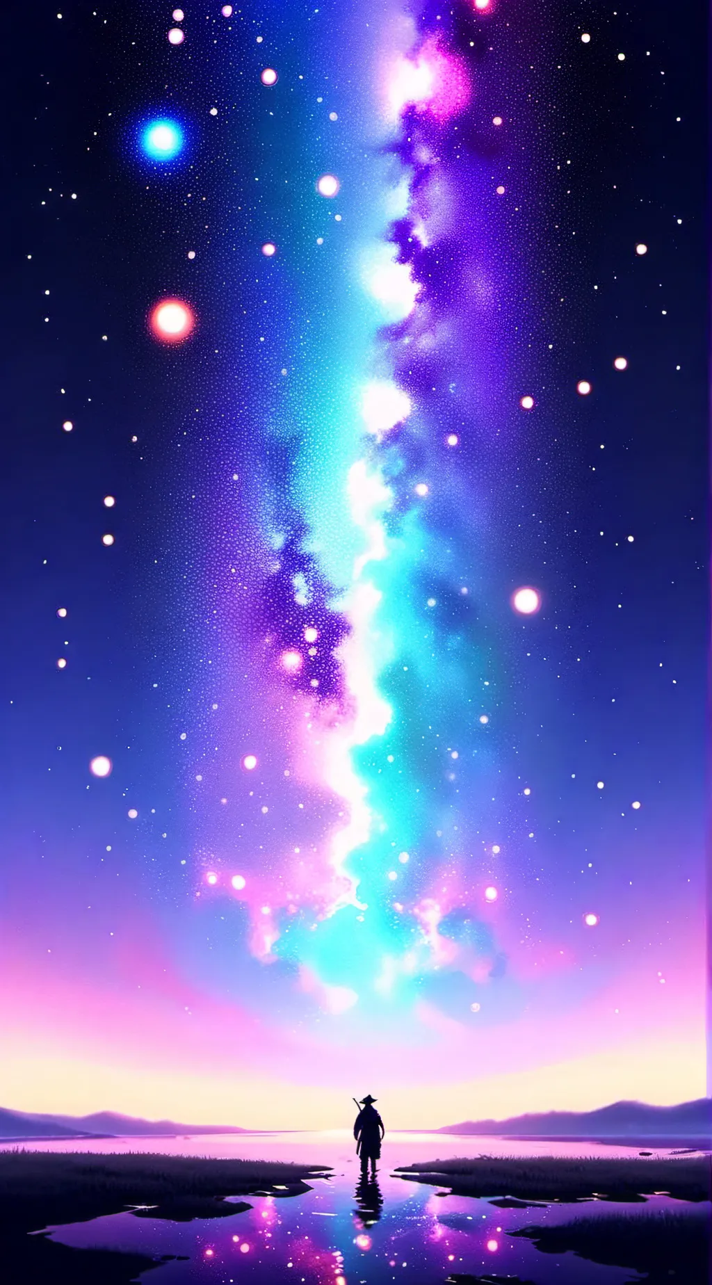 ai character: Shelly x astro  background