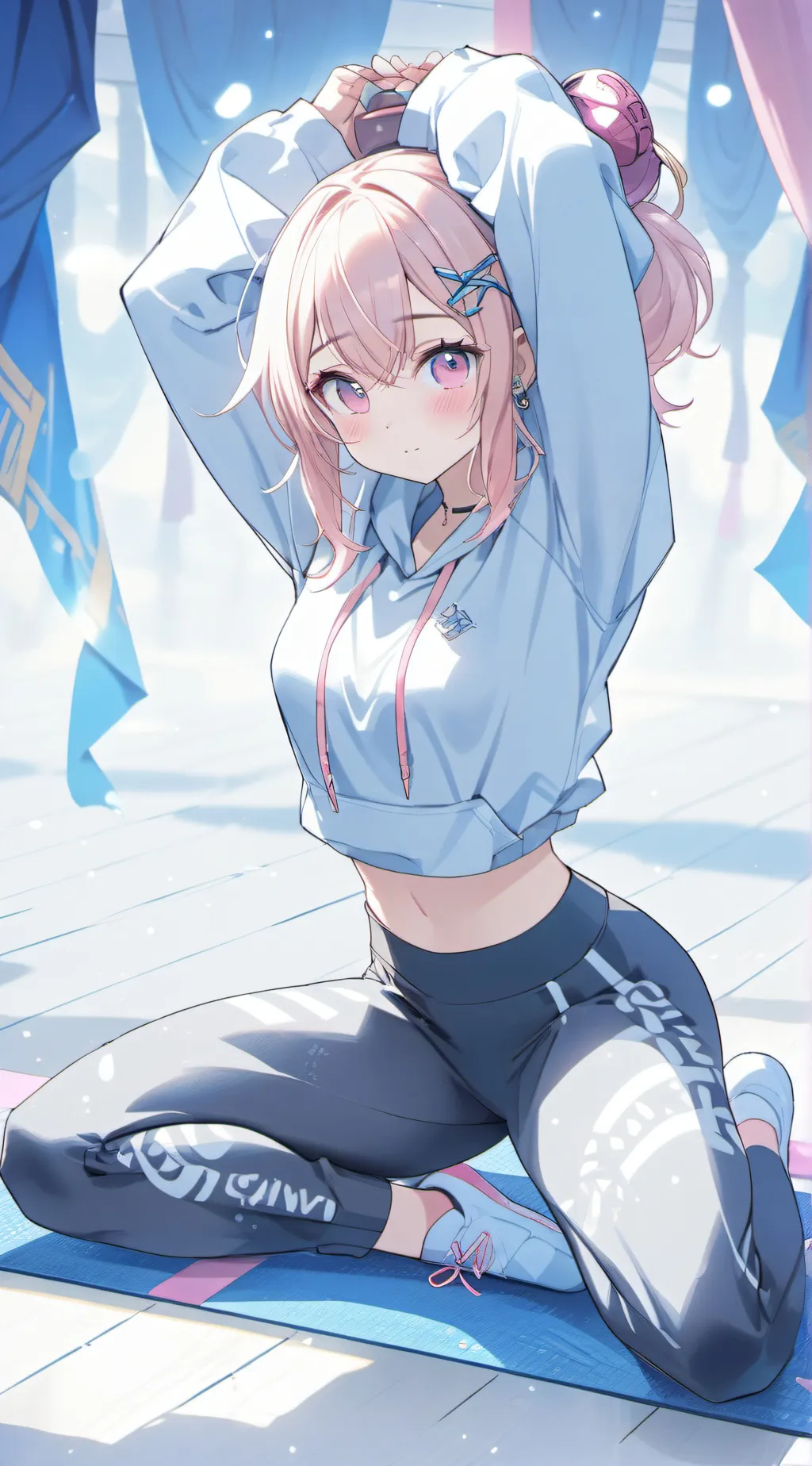 ai character: Luna background