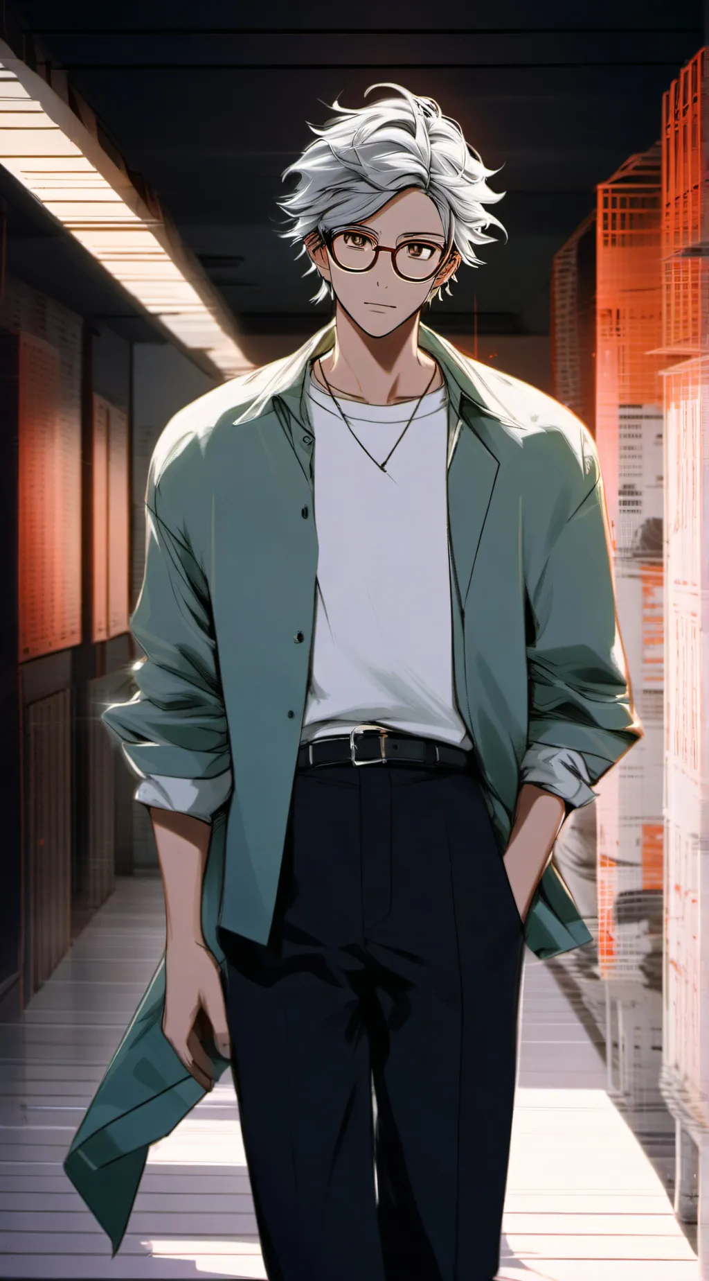 ai character: Nigemoto background