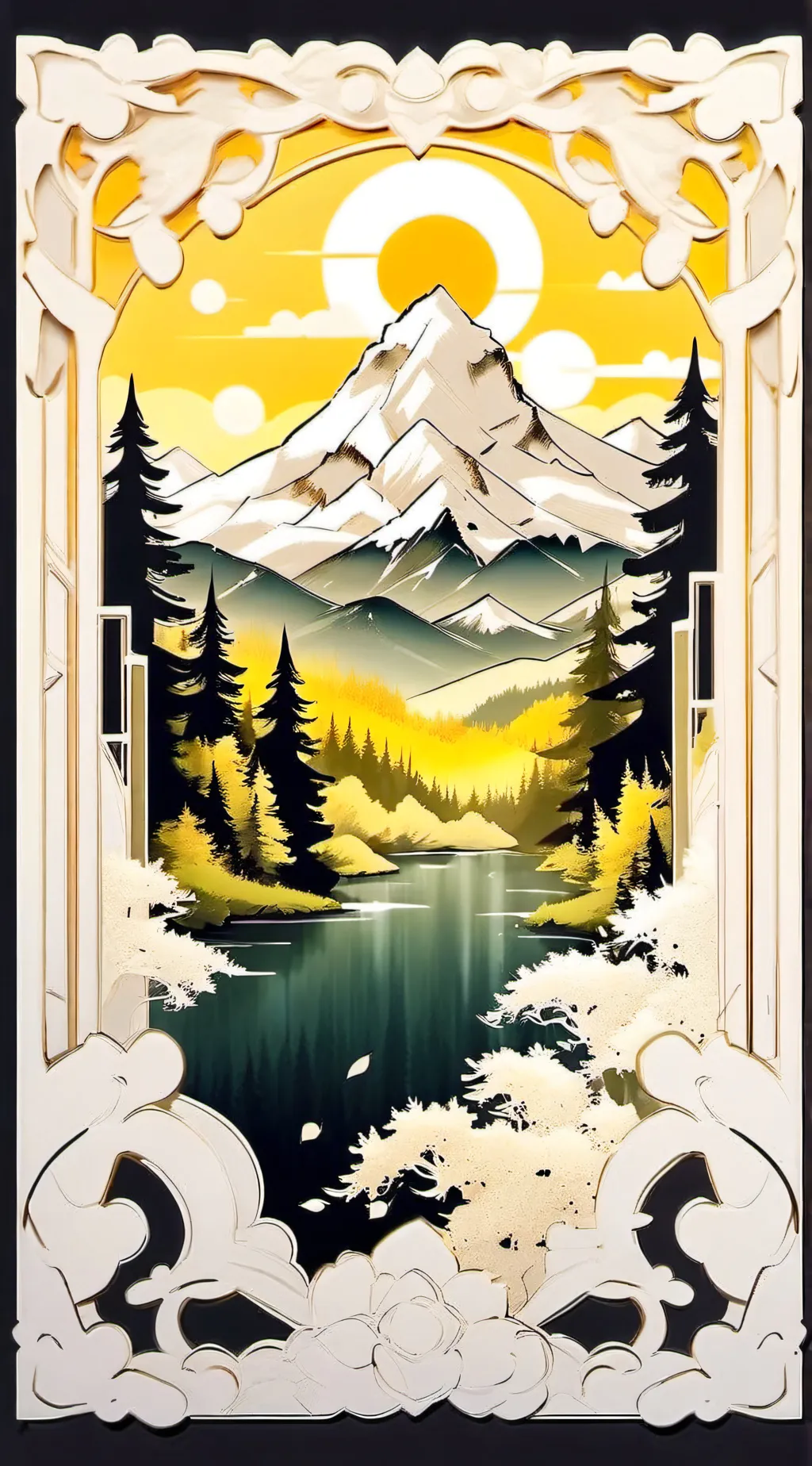 ai character: no mires mujeres background