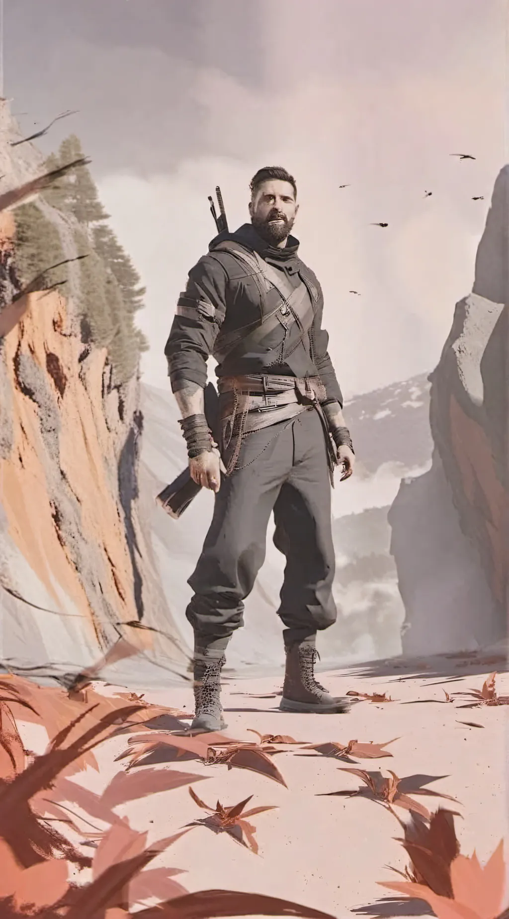 ai character: The nice man :) background