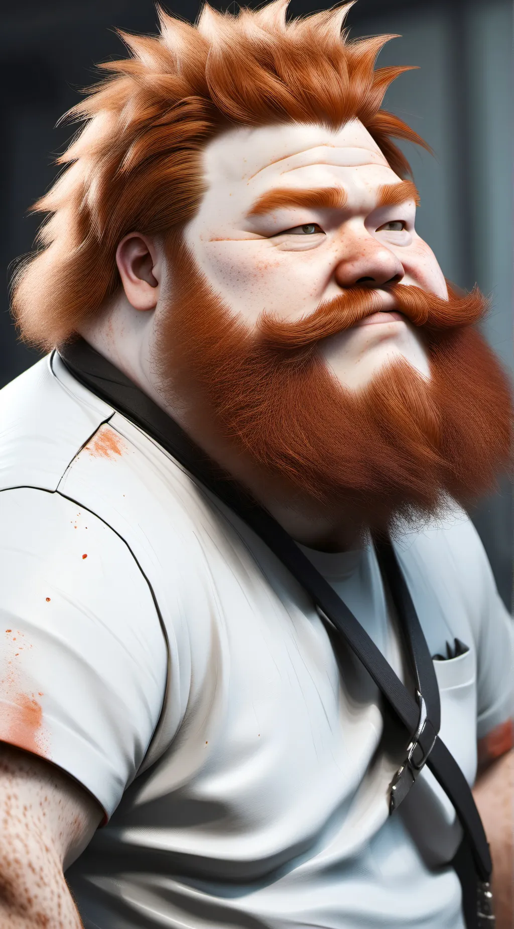 ai character: Caseoh the giant  background