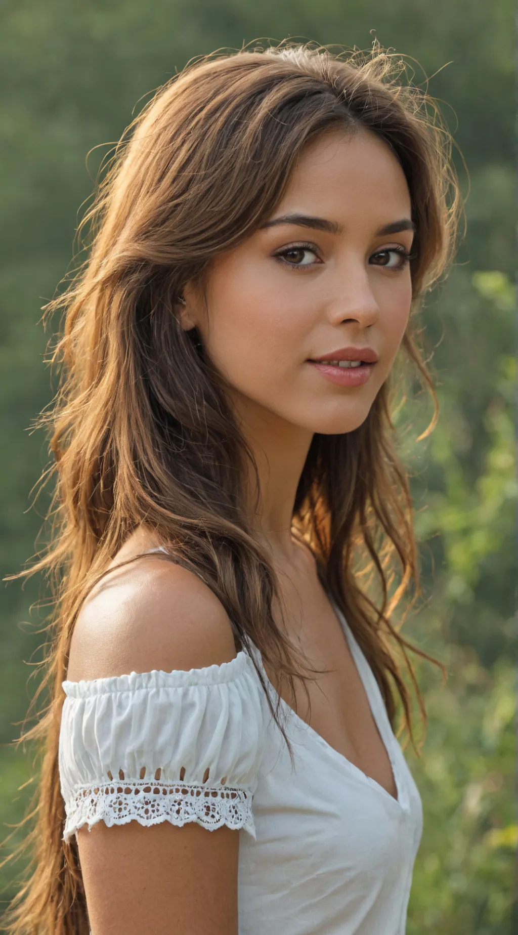 ai character: Hi background