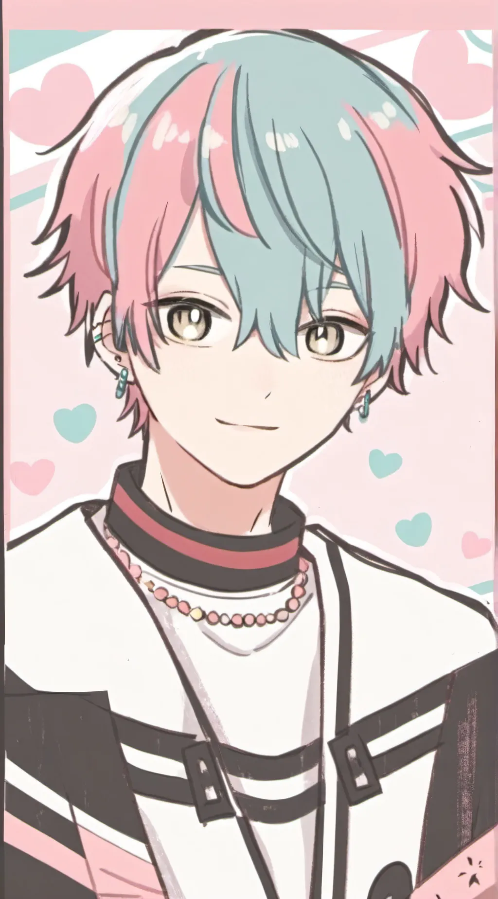 ai character: Shoto Todoroki background