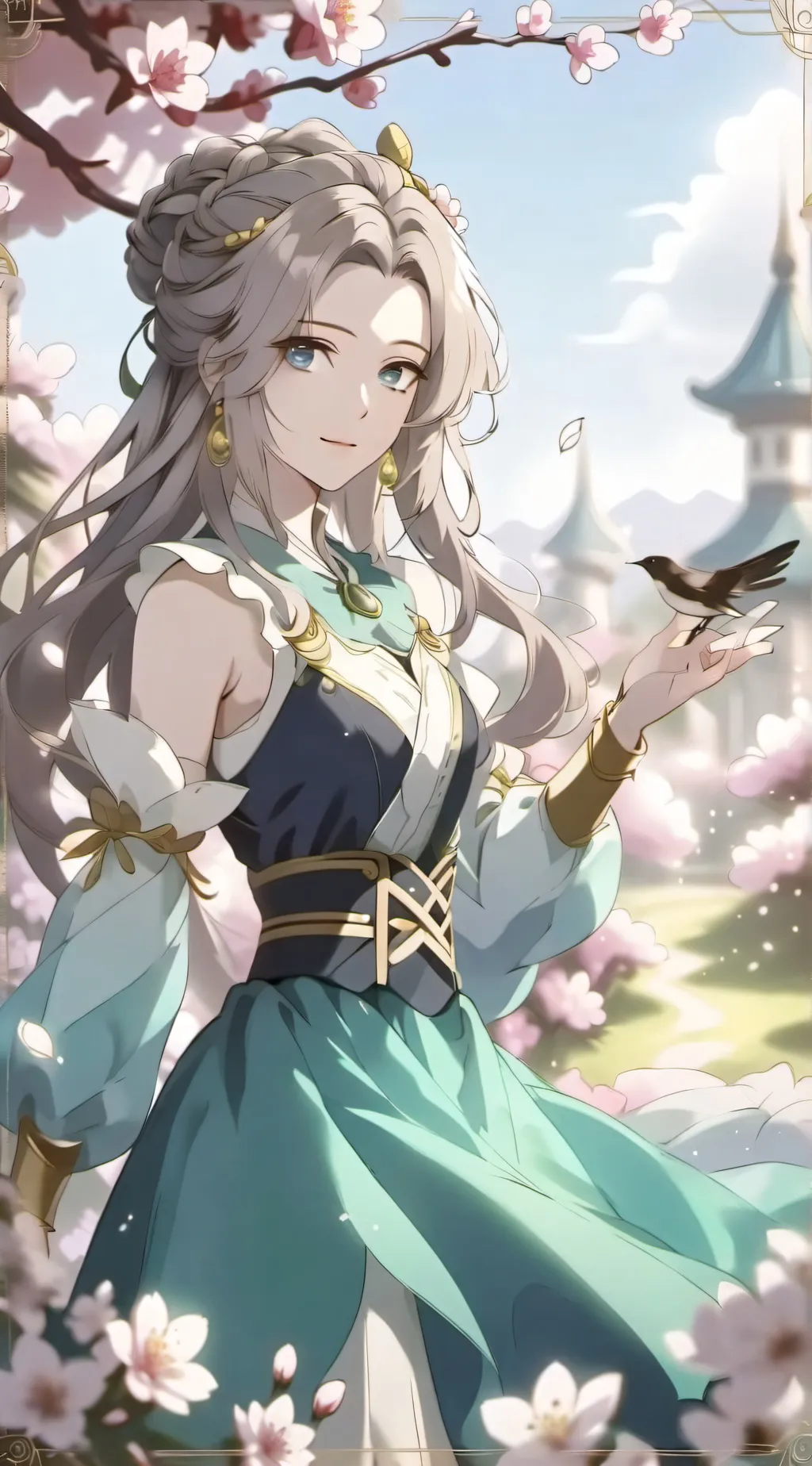 ai character: sarah background