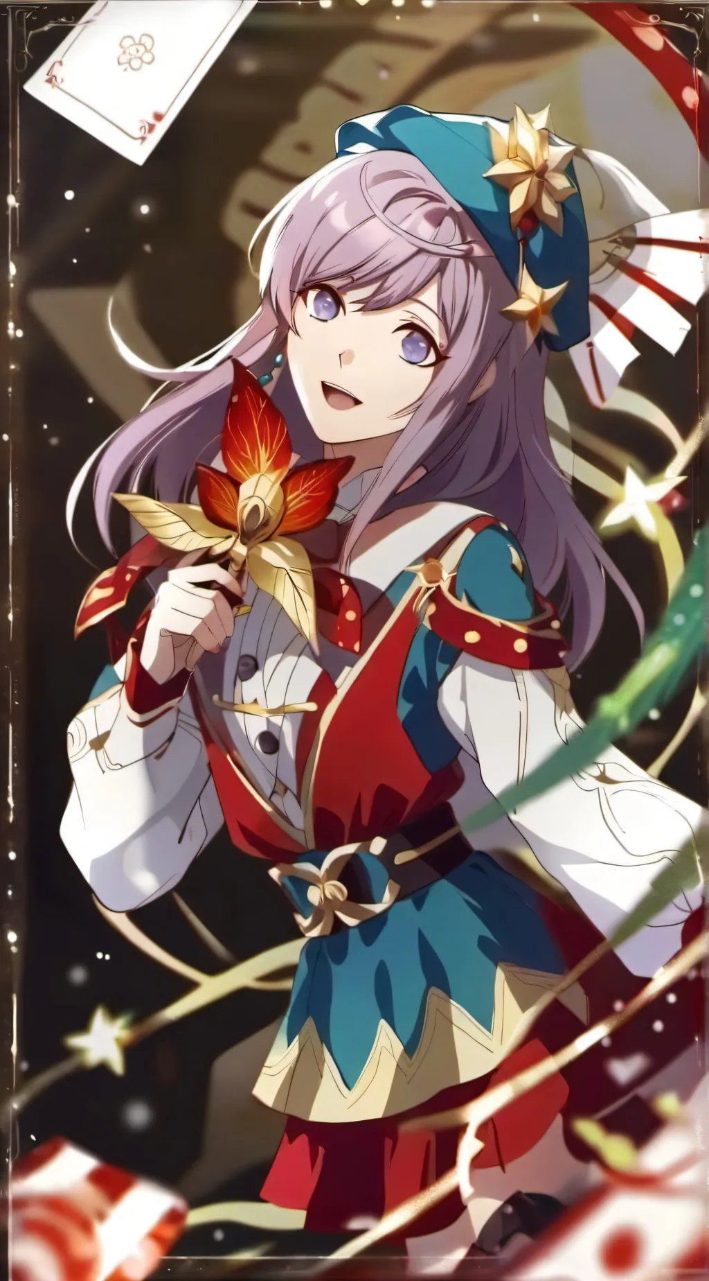 ai character: your the cutest background