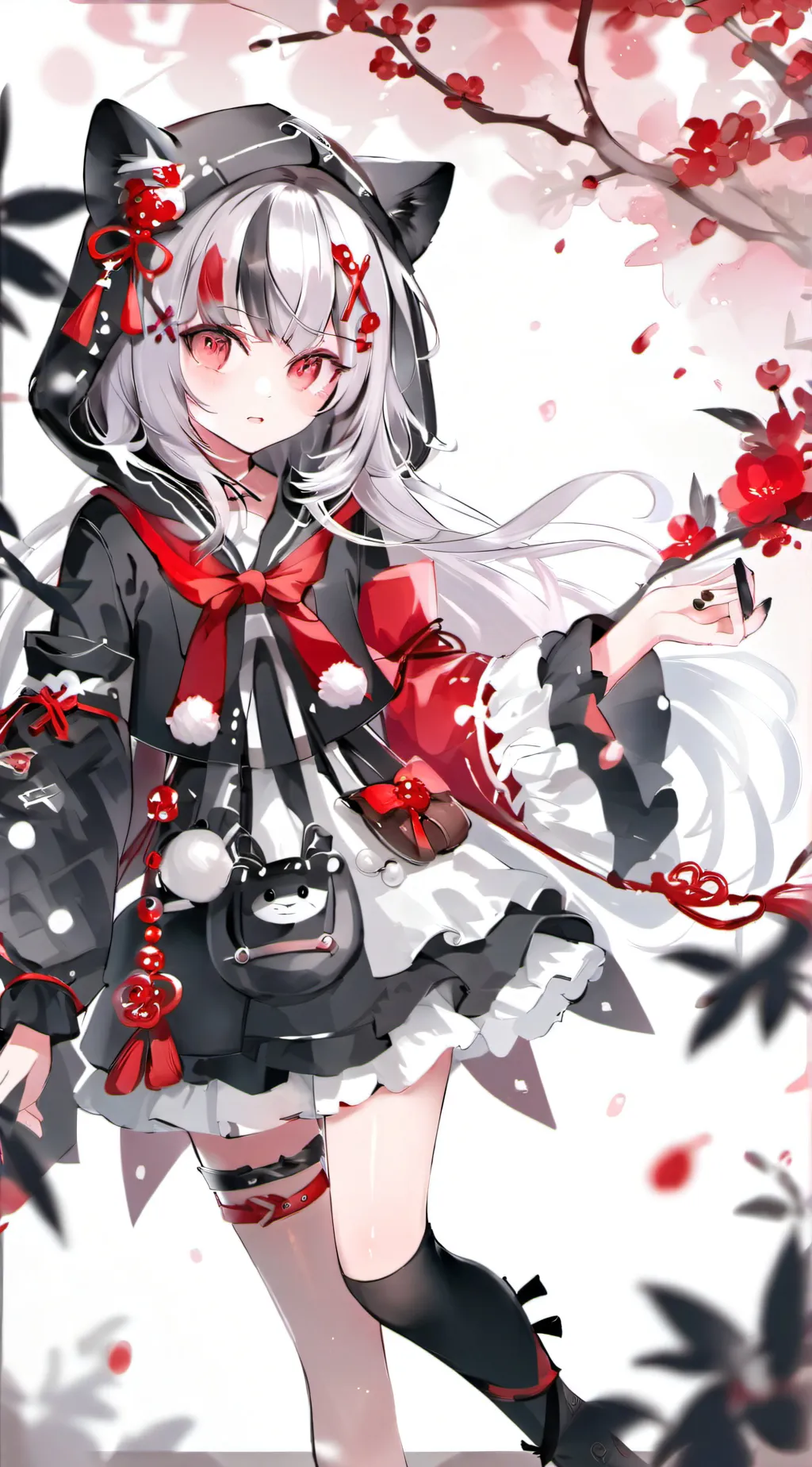 ai character: Demon slayer  background