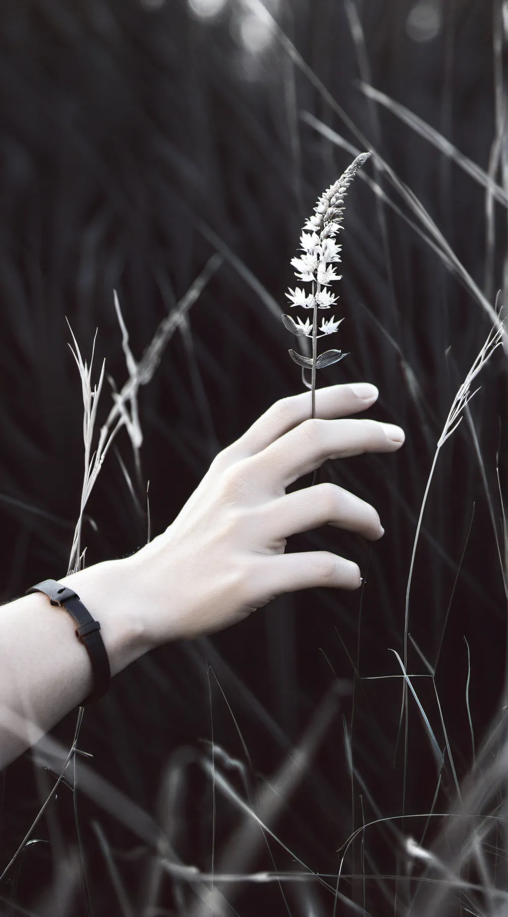 ai character: Grass💀 background