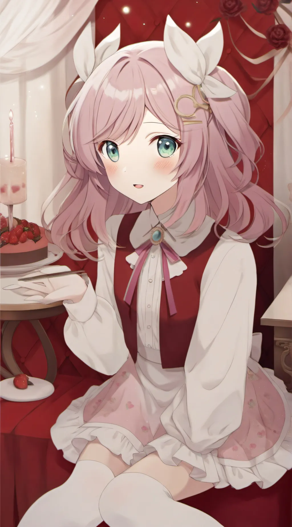 ai character: Alice the waitress background